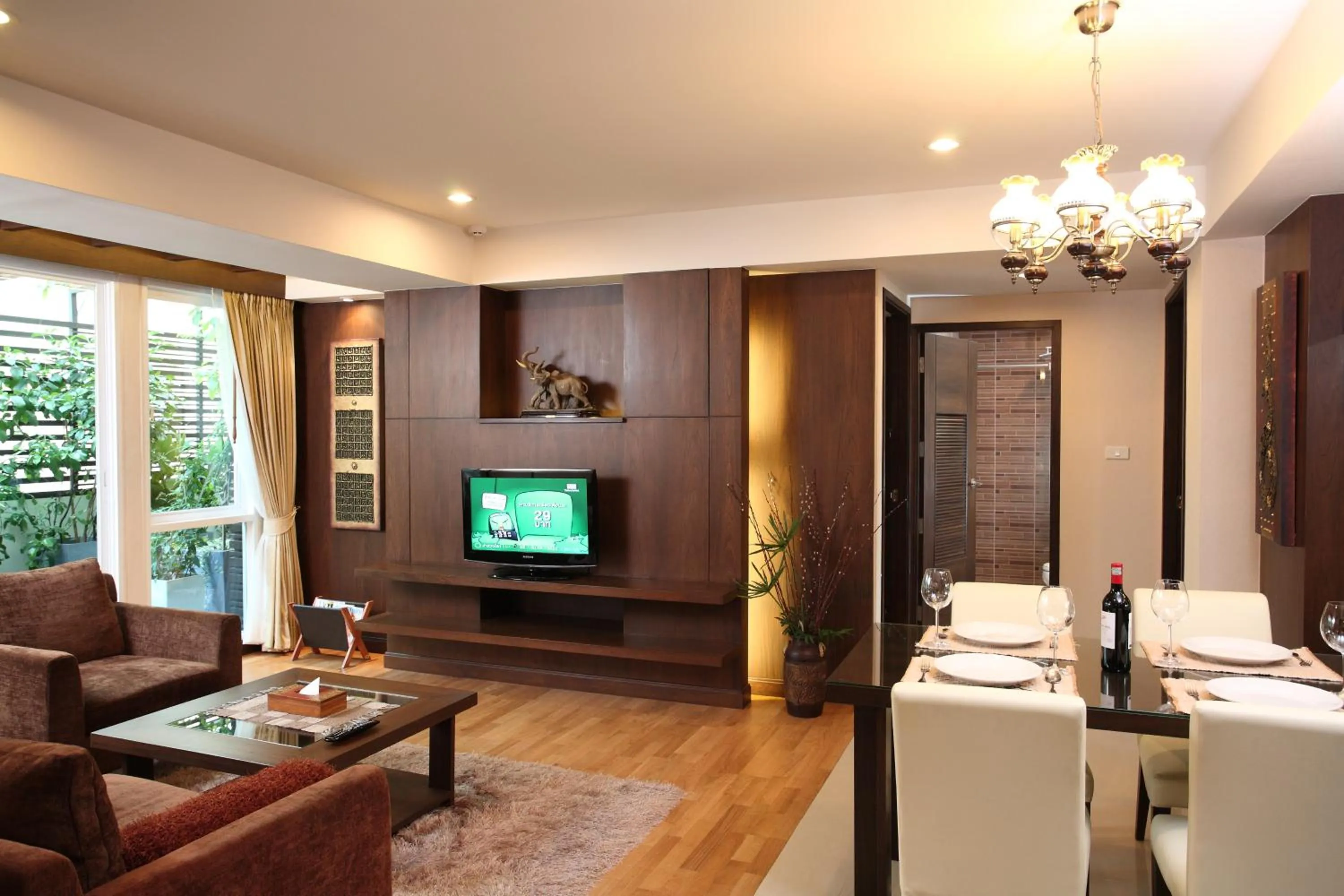 Seating area in Amaranta Hotel