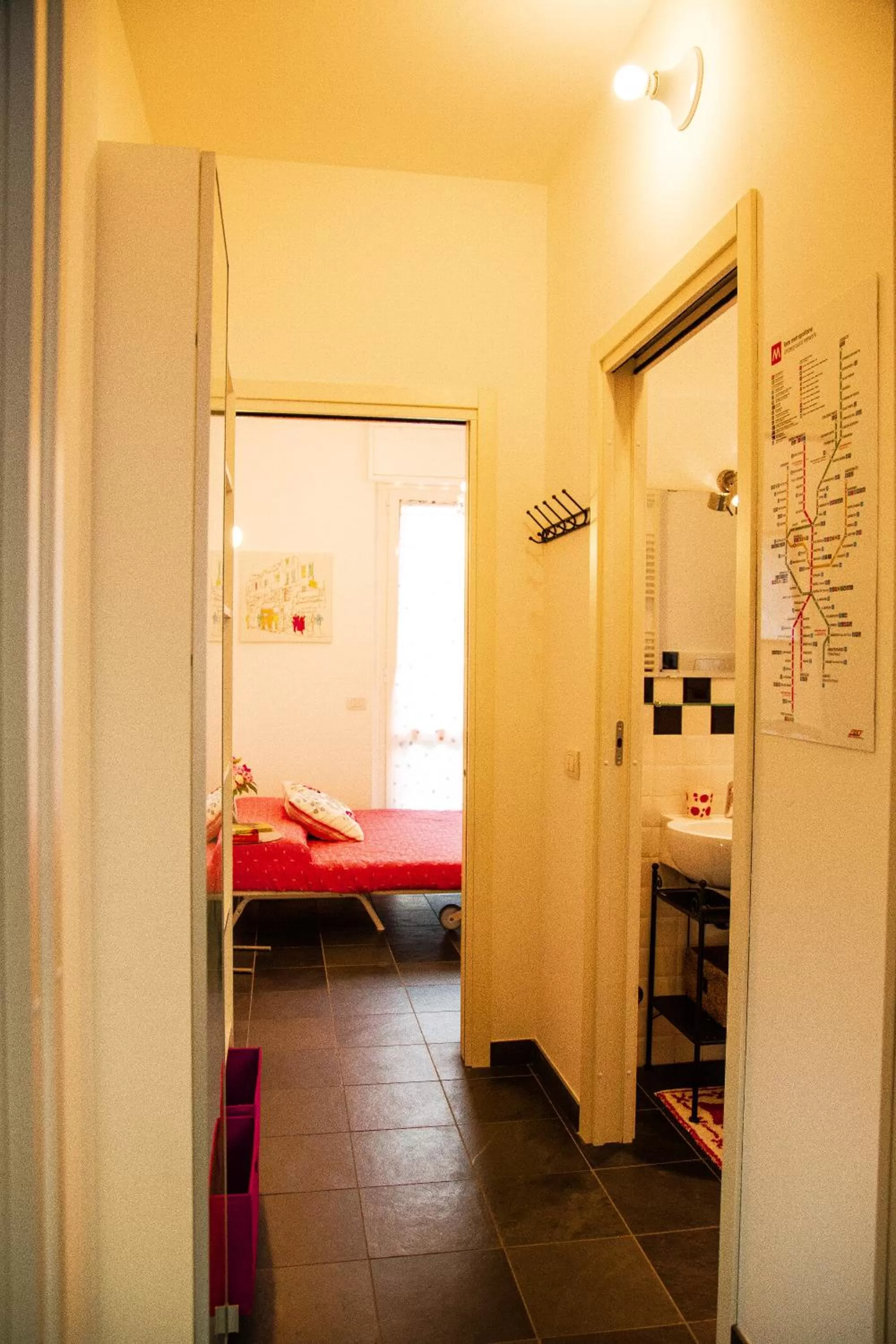 Decorative detail, Bed in La Casetta B&B