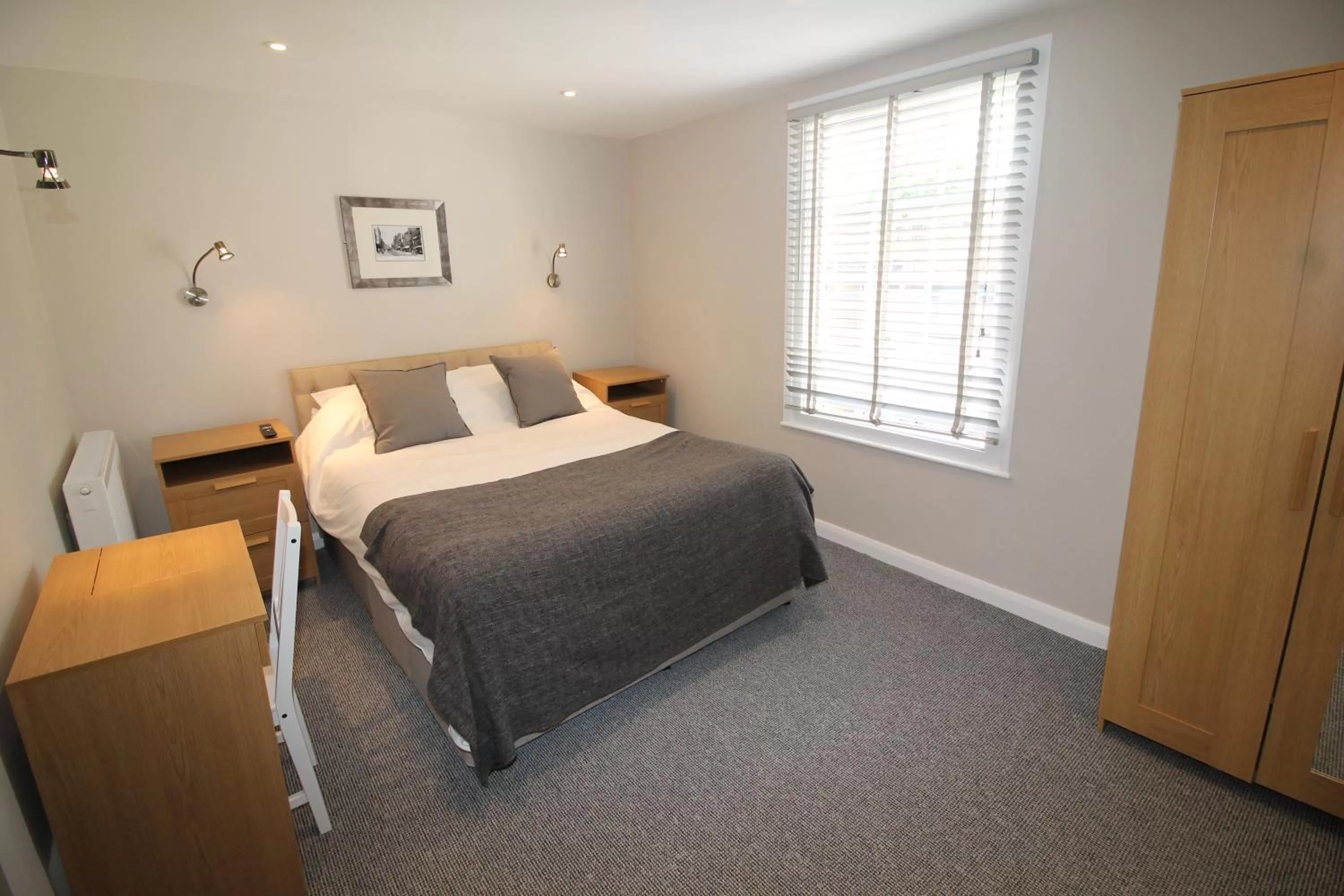 Bed in Number 18 Apartments