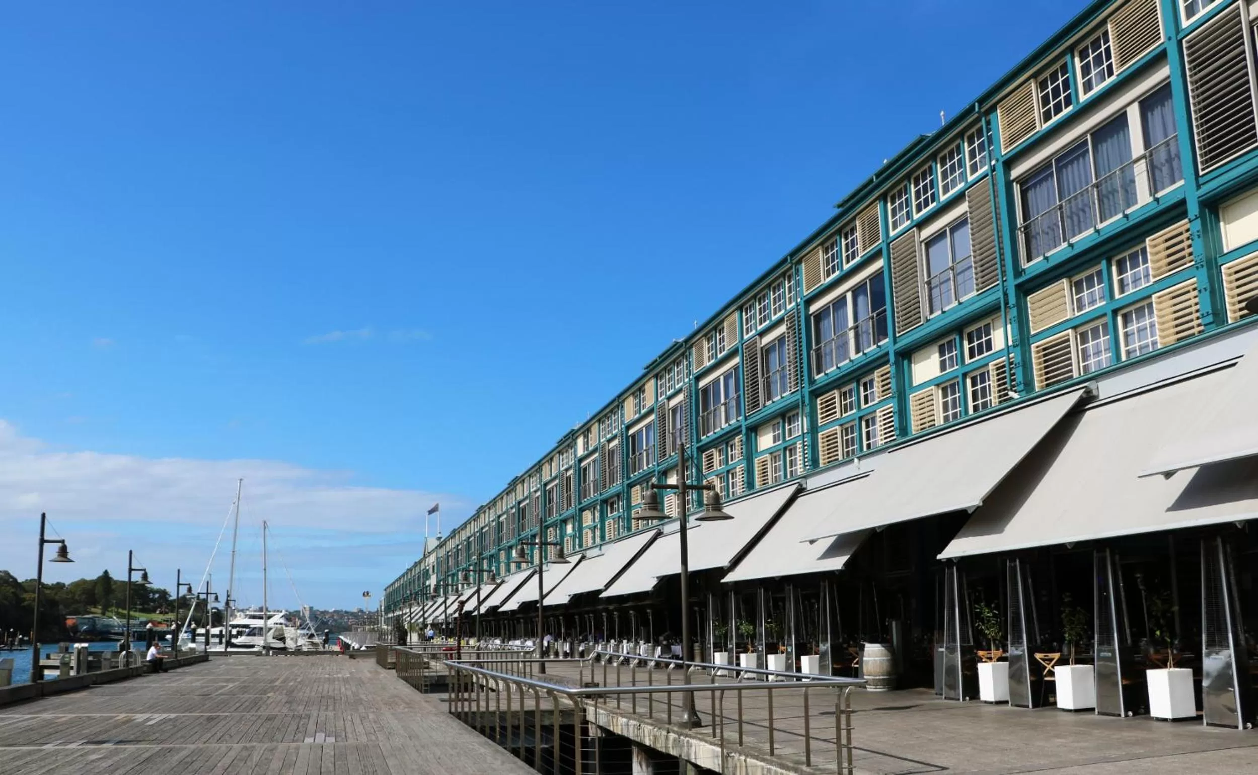 Street view in Ovolo Sydney Woolloomooloo, a Wyndham Hotel