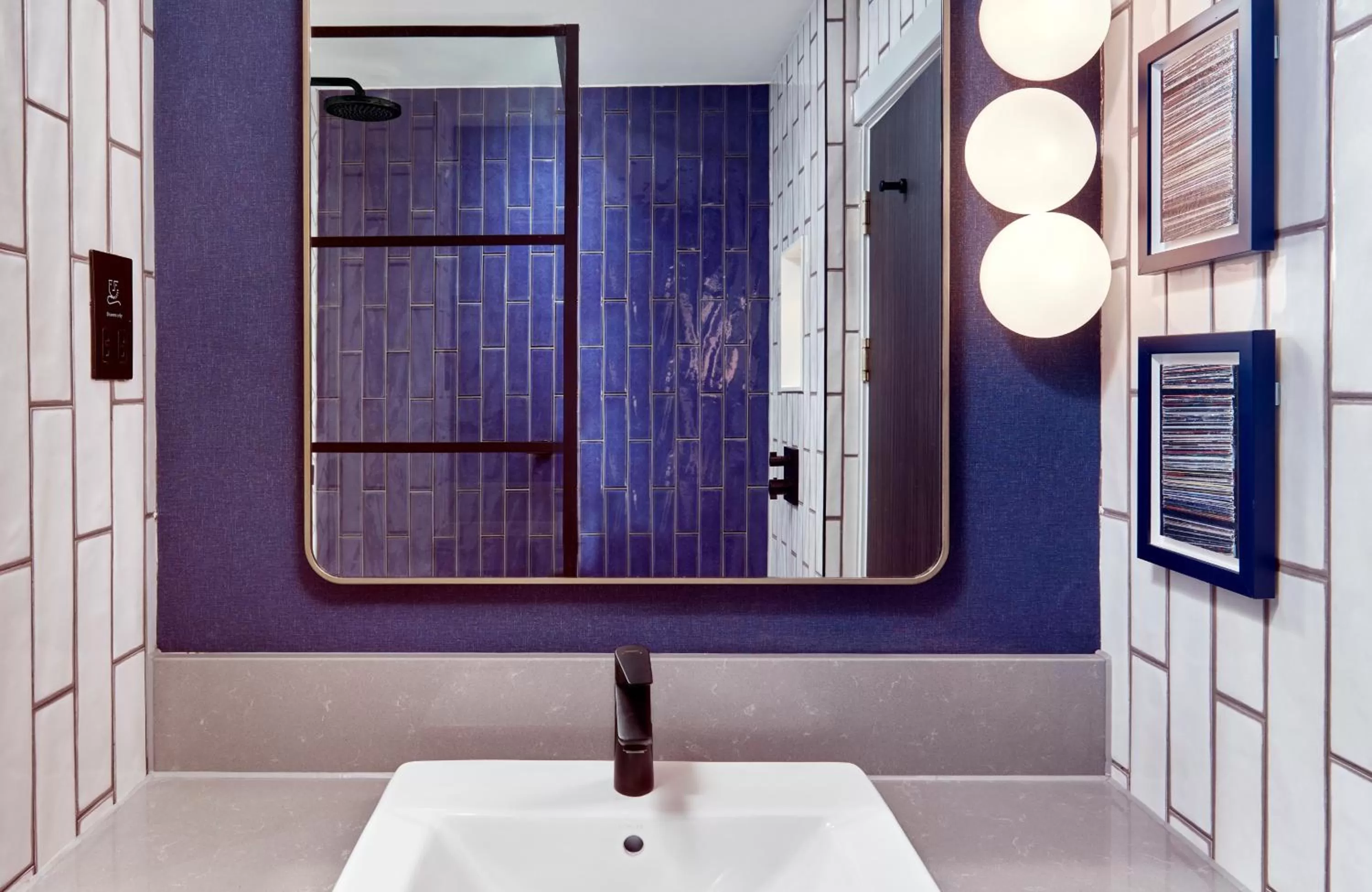 Bathroom in NYX Hotel London Holborn by Leonardo Hotels