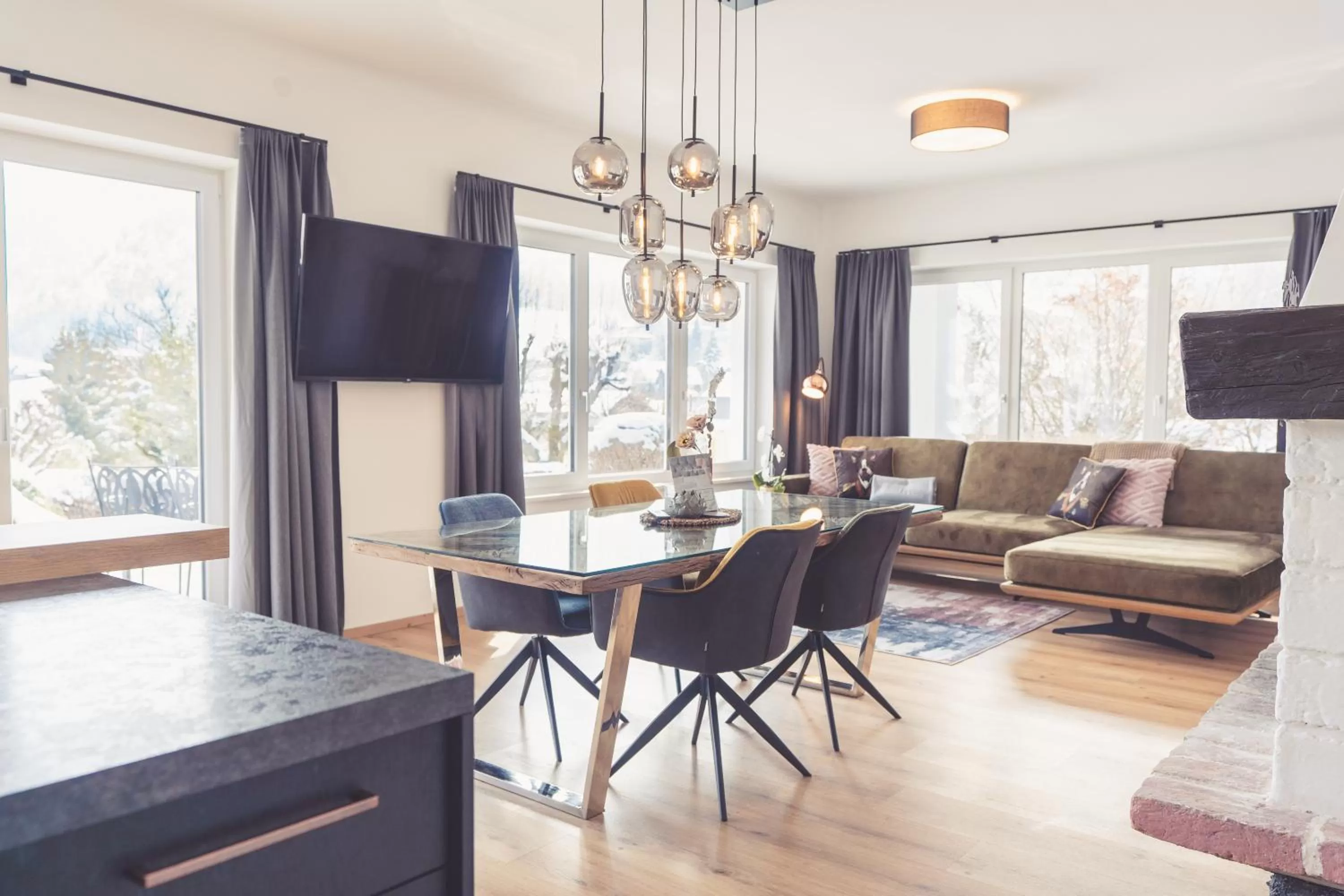 Dining area in Anna Pertl - lieblingsquartier