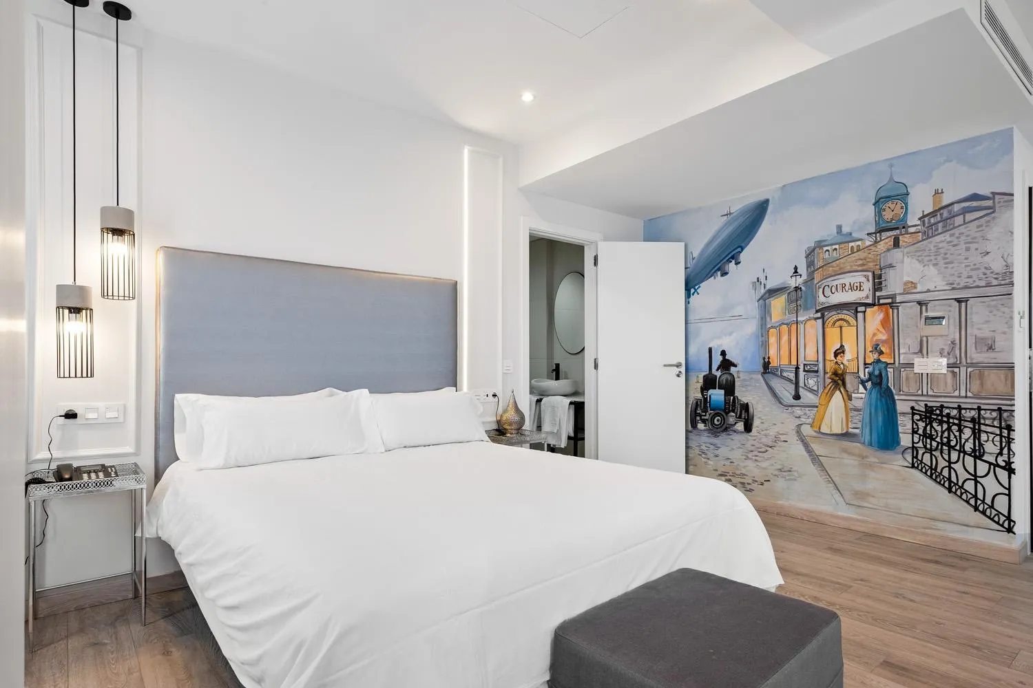 Bed in Urban Anaga Hotel