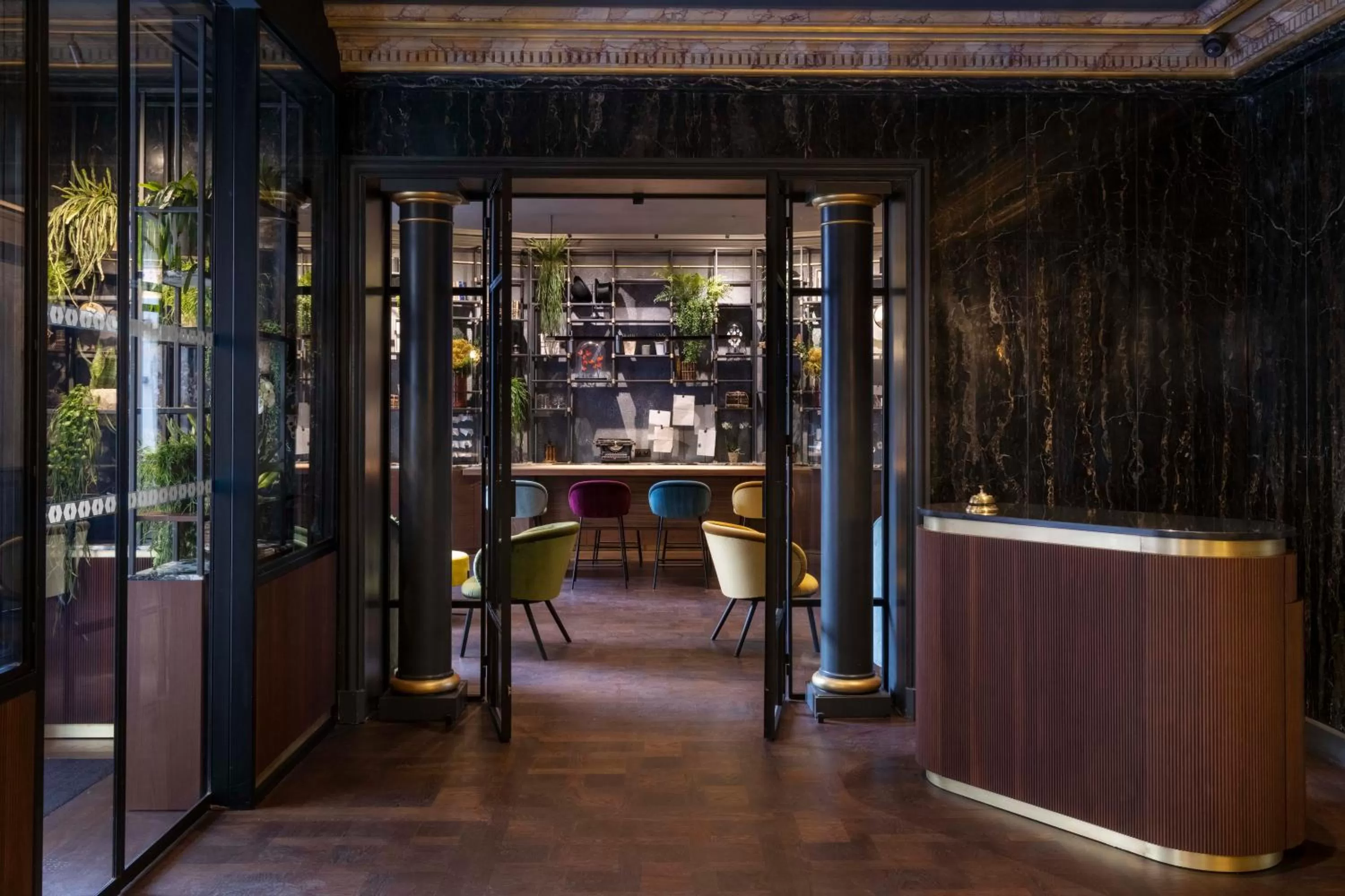 Lobby or reception in Victoria Palace Hotel