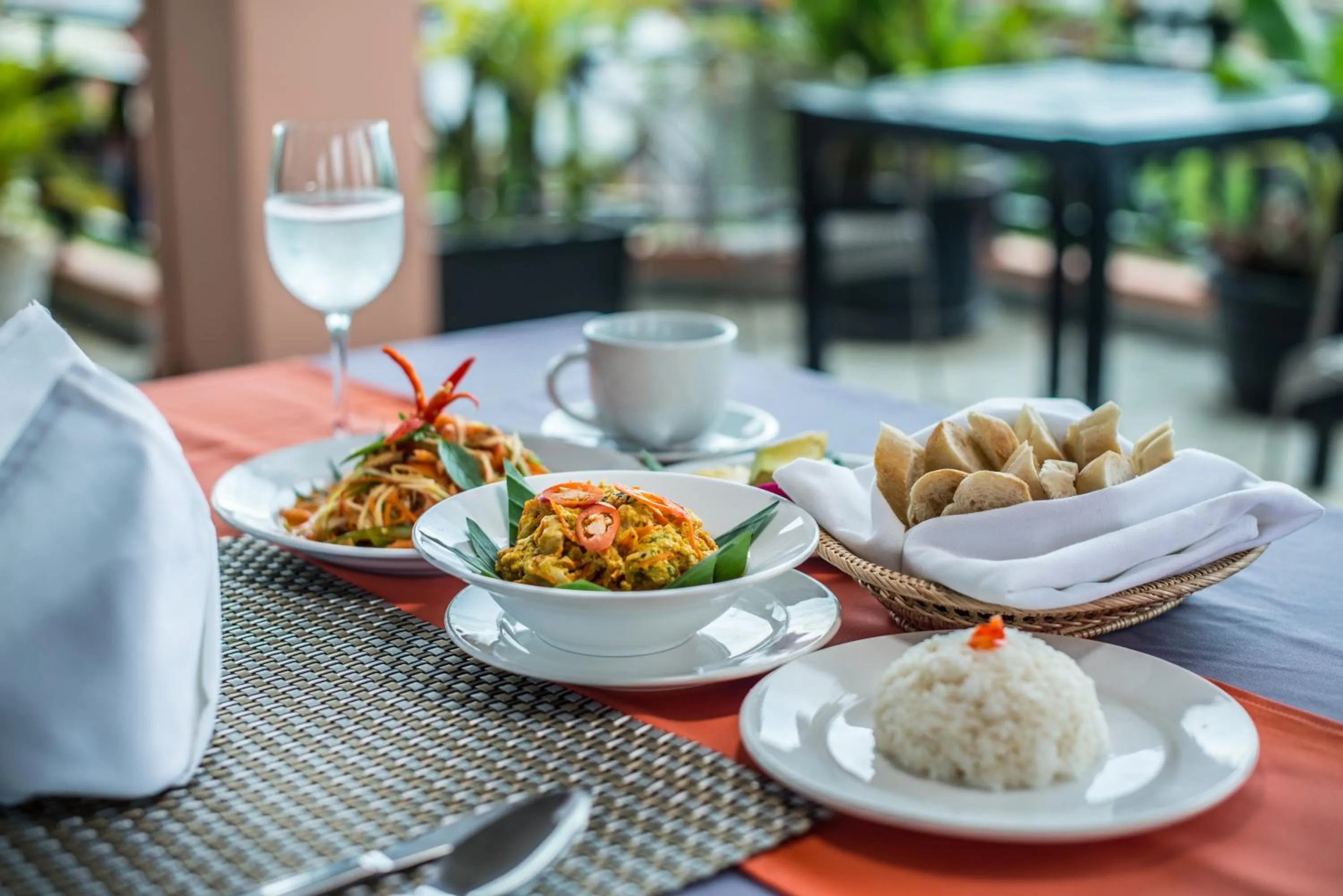 Restaurant/places to eat in Angkor Panoramic Boutique Hotel