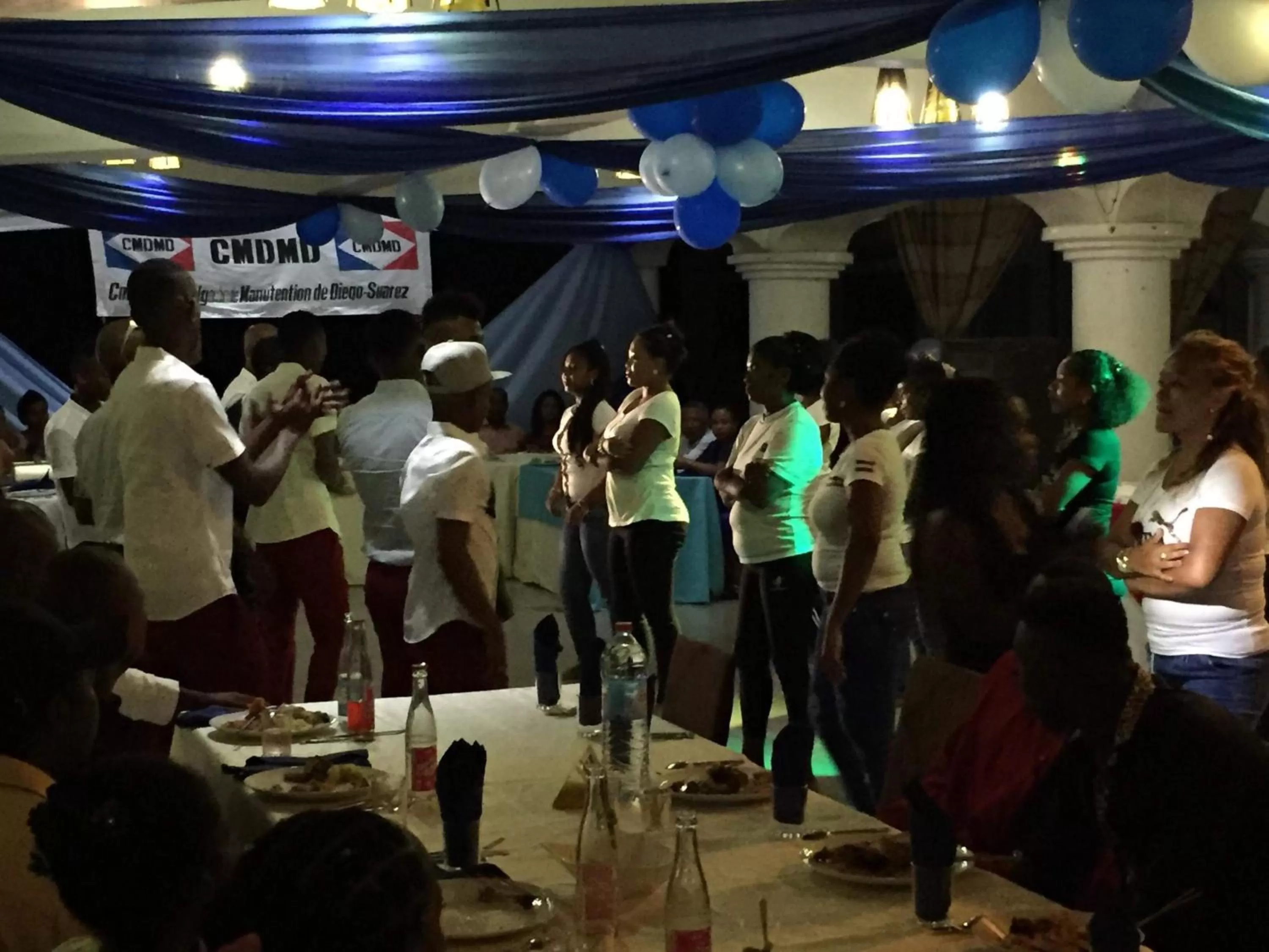 Evening entertainment in Annexe de l'Hotel de la Poste