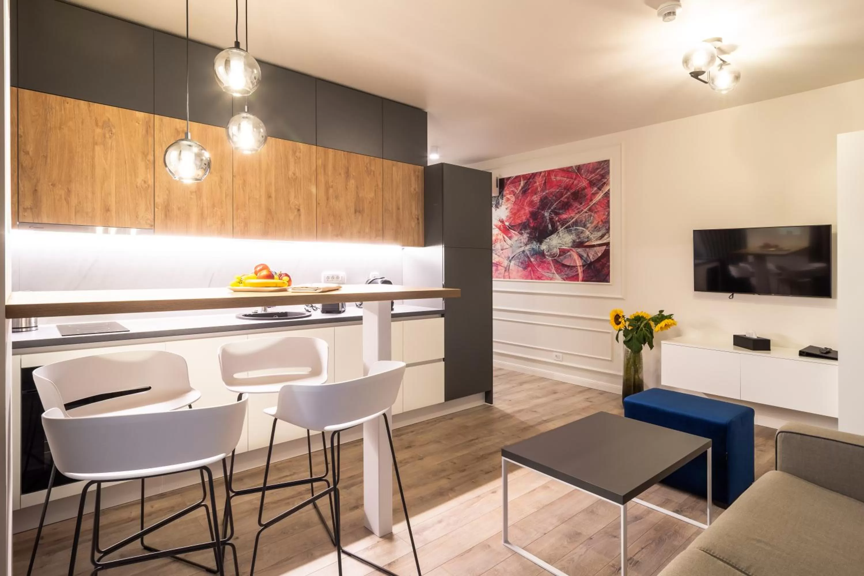 Living room in Aparthotel NOX