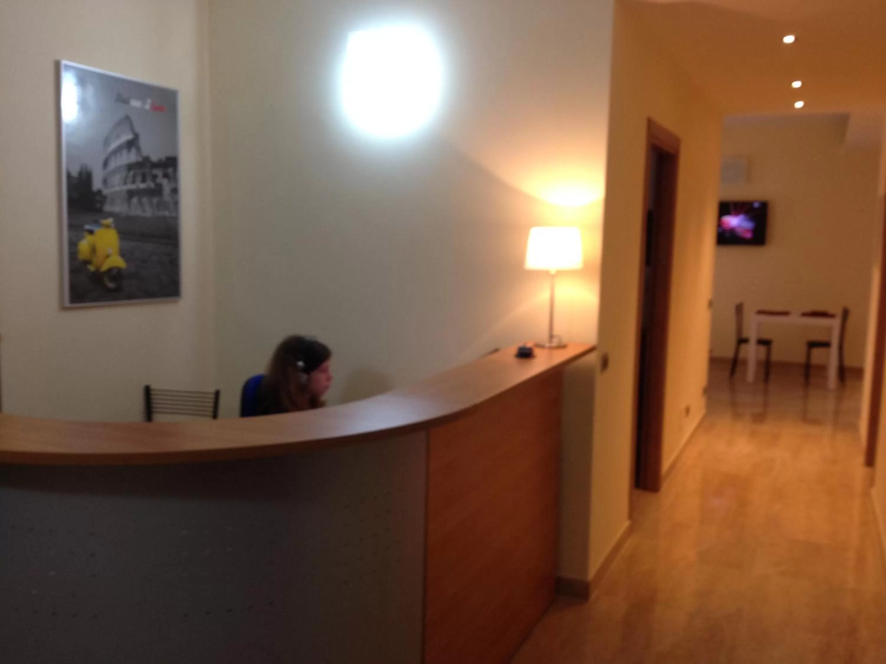 Lobby or reception in Trastevere's Friends