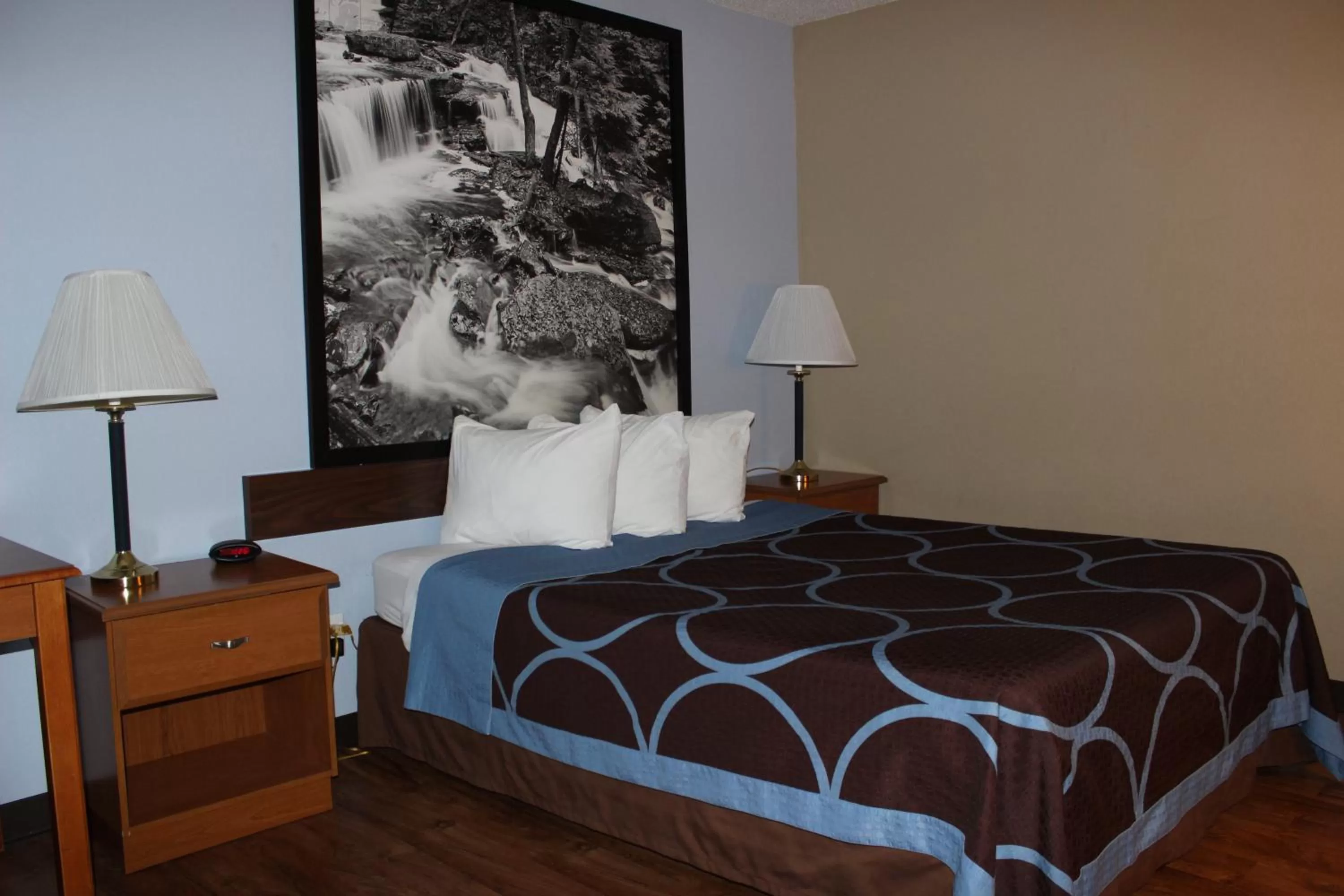Bed in Super 8 by Wyndham East Stroudsburg - Poconos