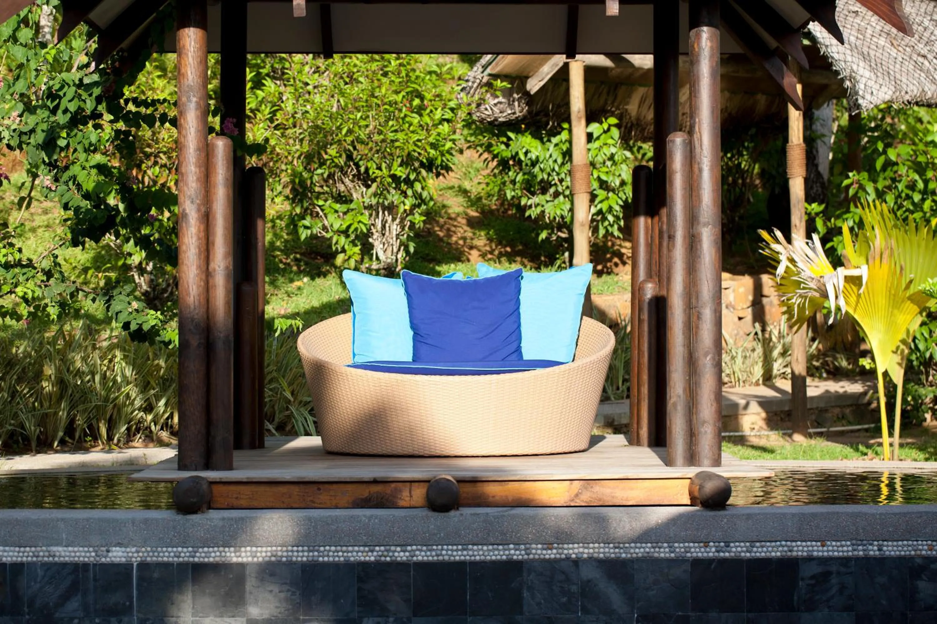 Garden in Coco de Mer Hotel and Black Parrot Suites