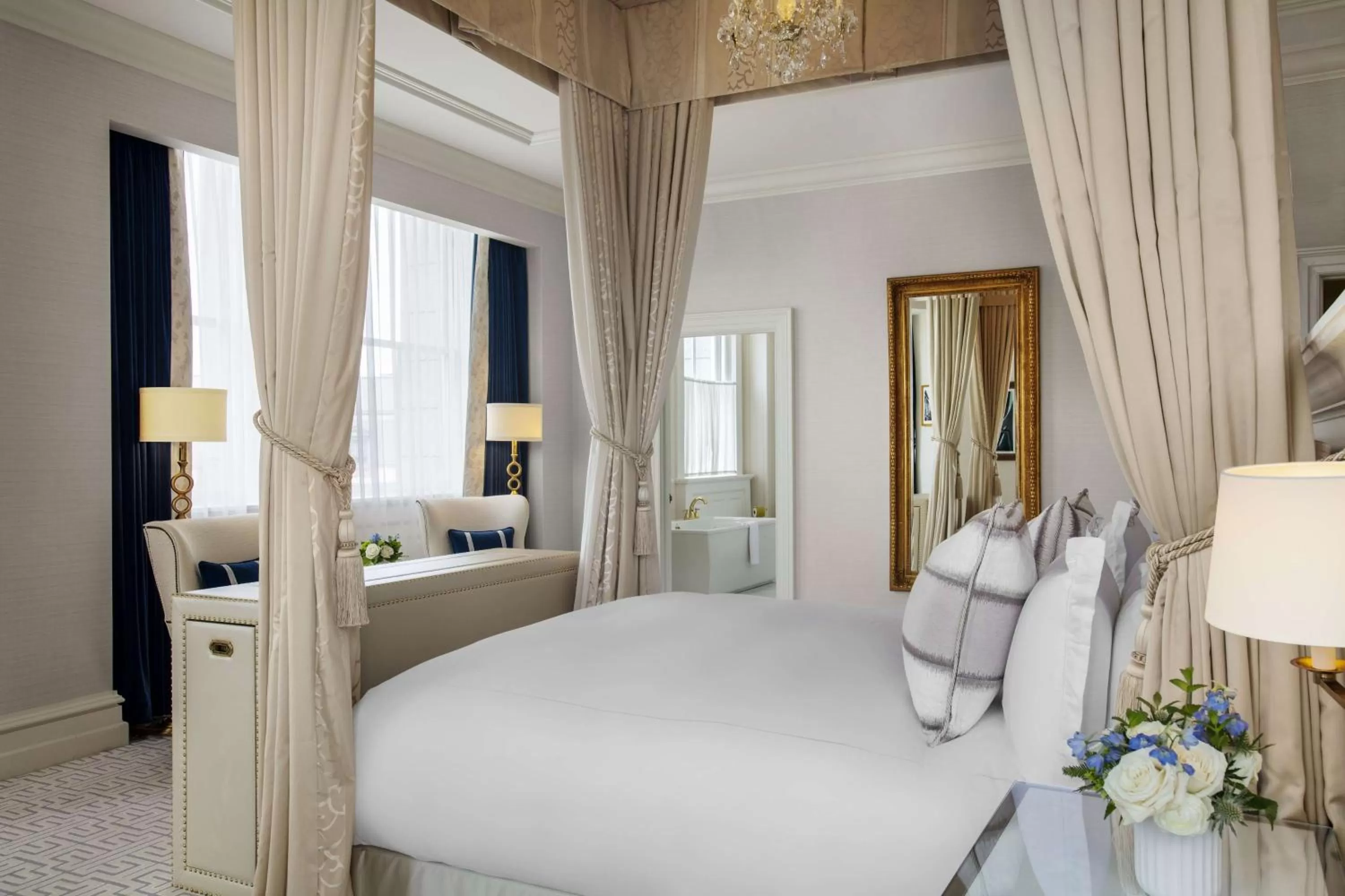 Bed in Waldorf Astoria Washington DC