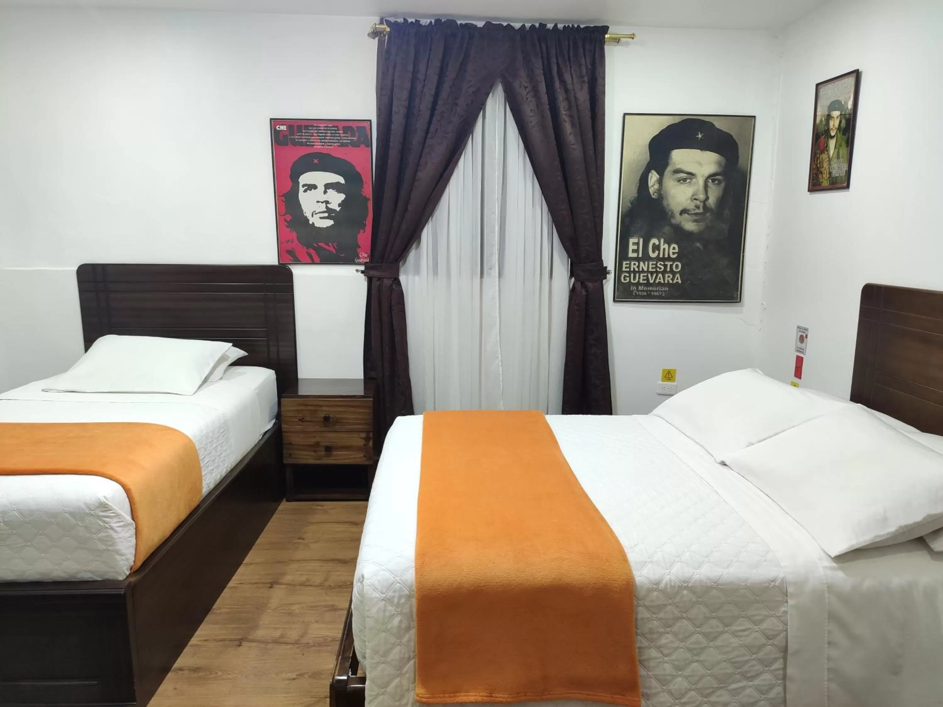 Bed in Hotel el Che No apto para corruptos