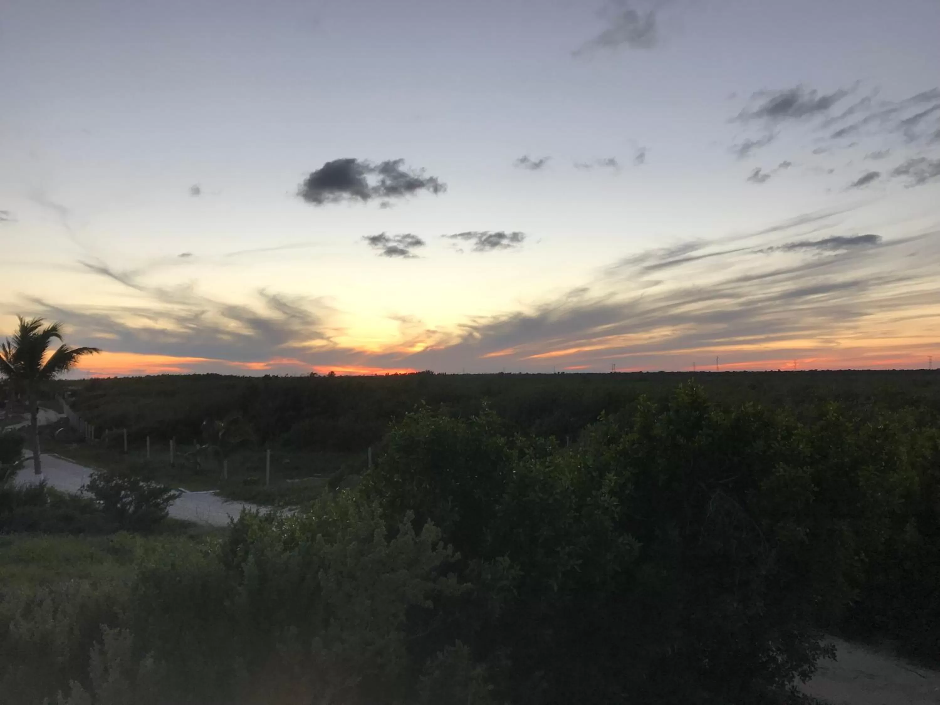 Sunset in Casa Kayab