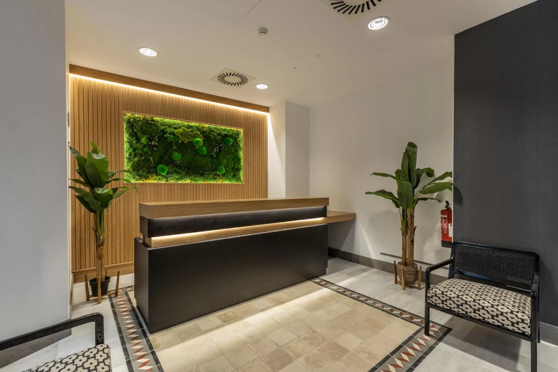 Lobby or reception in BiBo Suites San Agustín