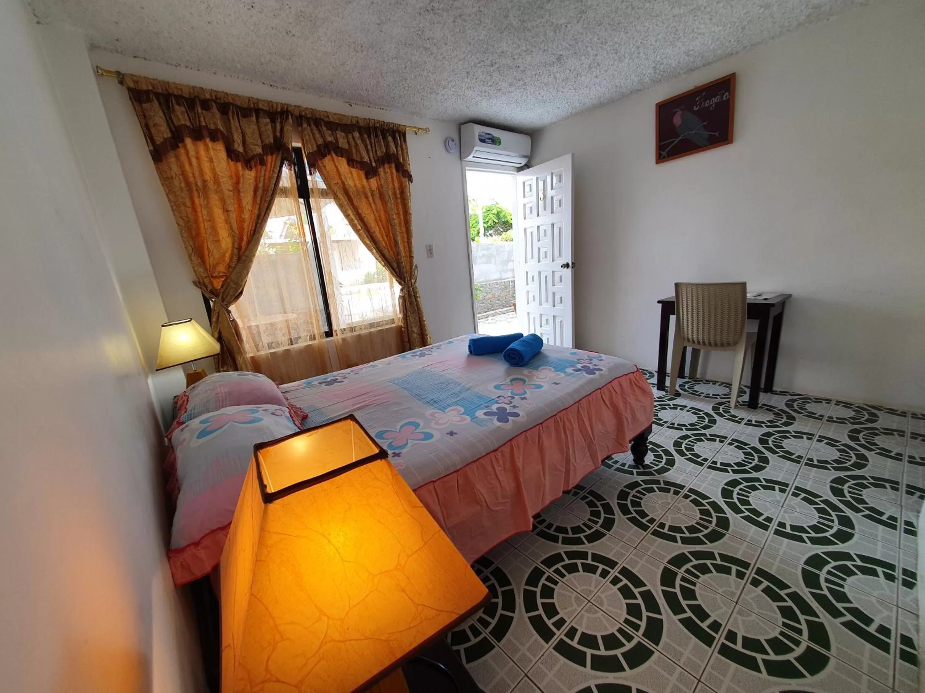 Bed in Hostal Cerro Azul