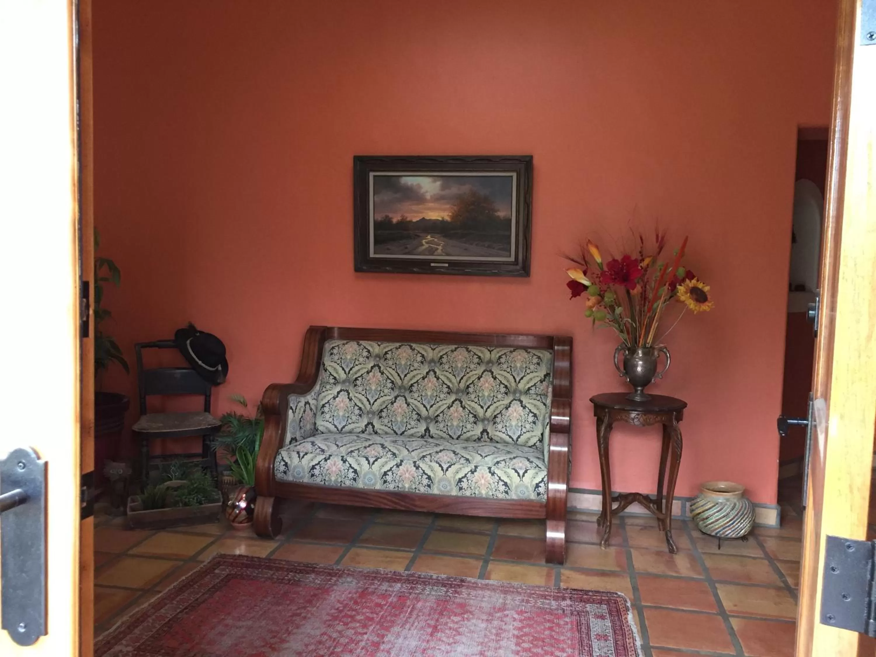 Lobby or reception, Seating Area in Casa Paloma B&B