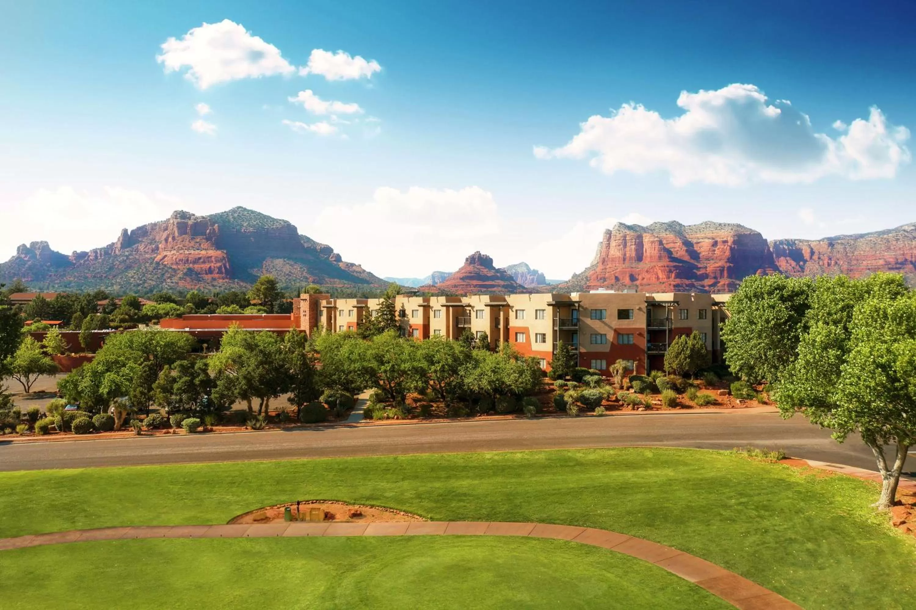 Golfcourse in Hilton Sedona Resort at Bell Rock