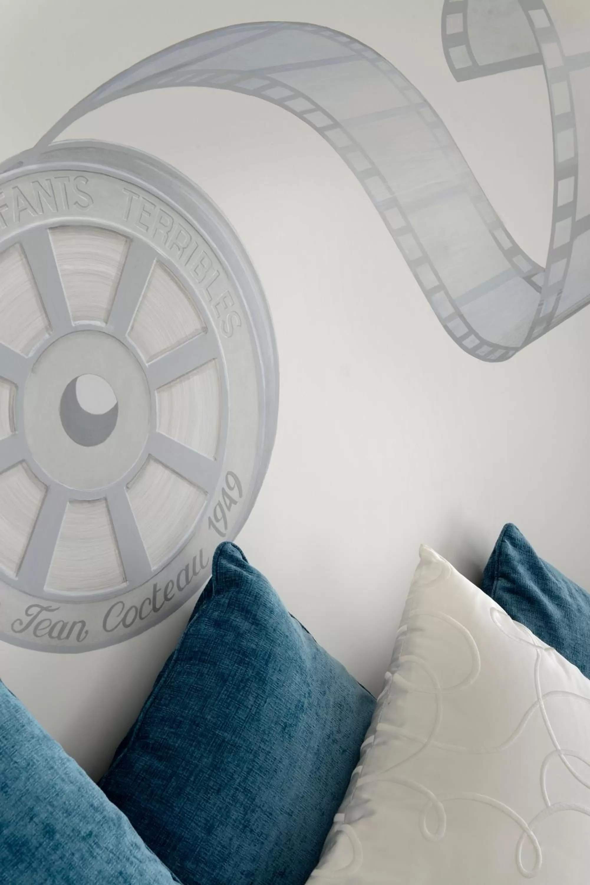 Decorative detail, Bed in Welcome Hotel