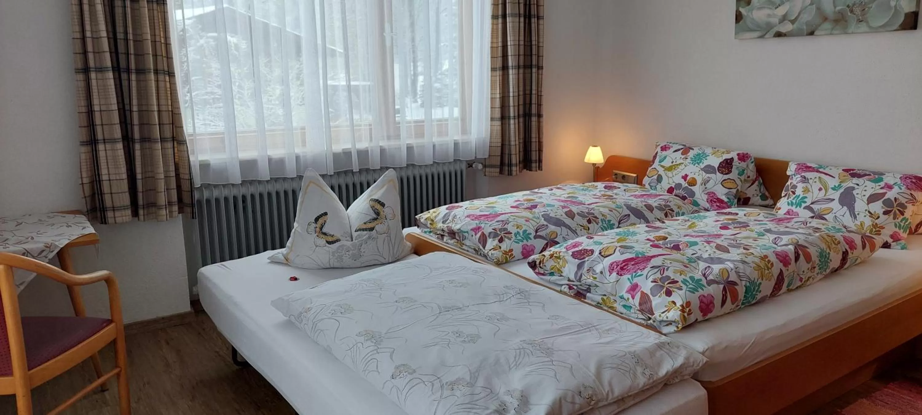 Bed in Pension Wildental