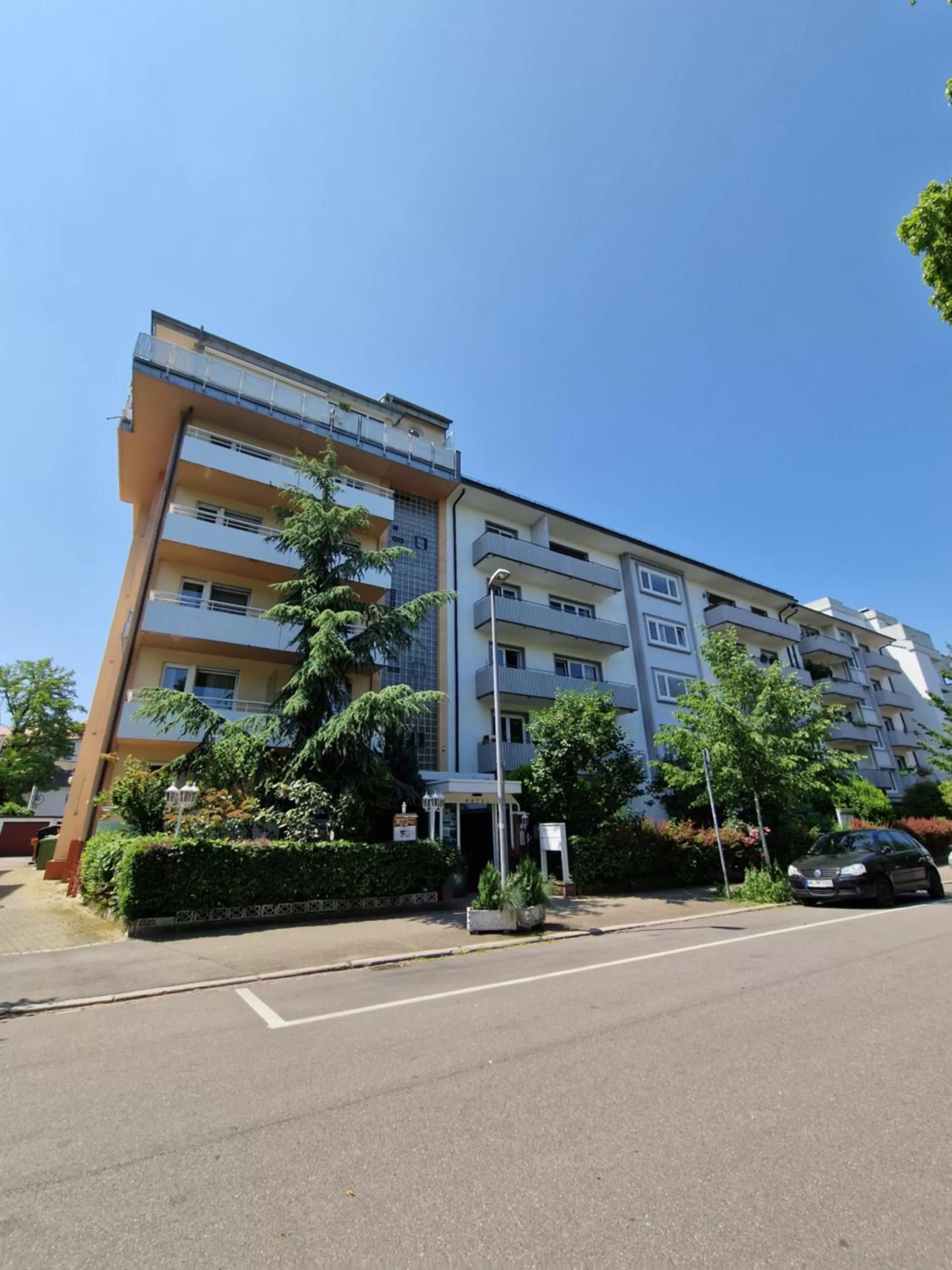 Property building in Apart Hotel Freiburg