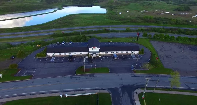 Bird's eye view in Econo Lodge Inn & Suites