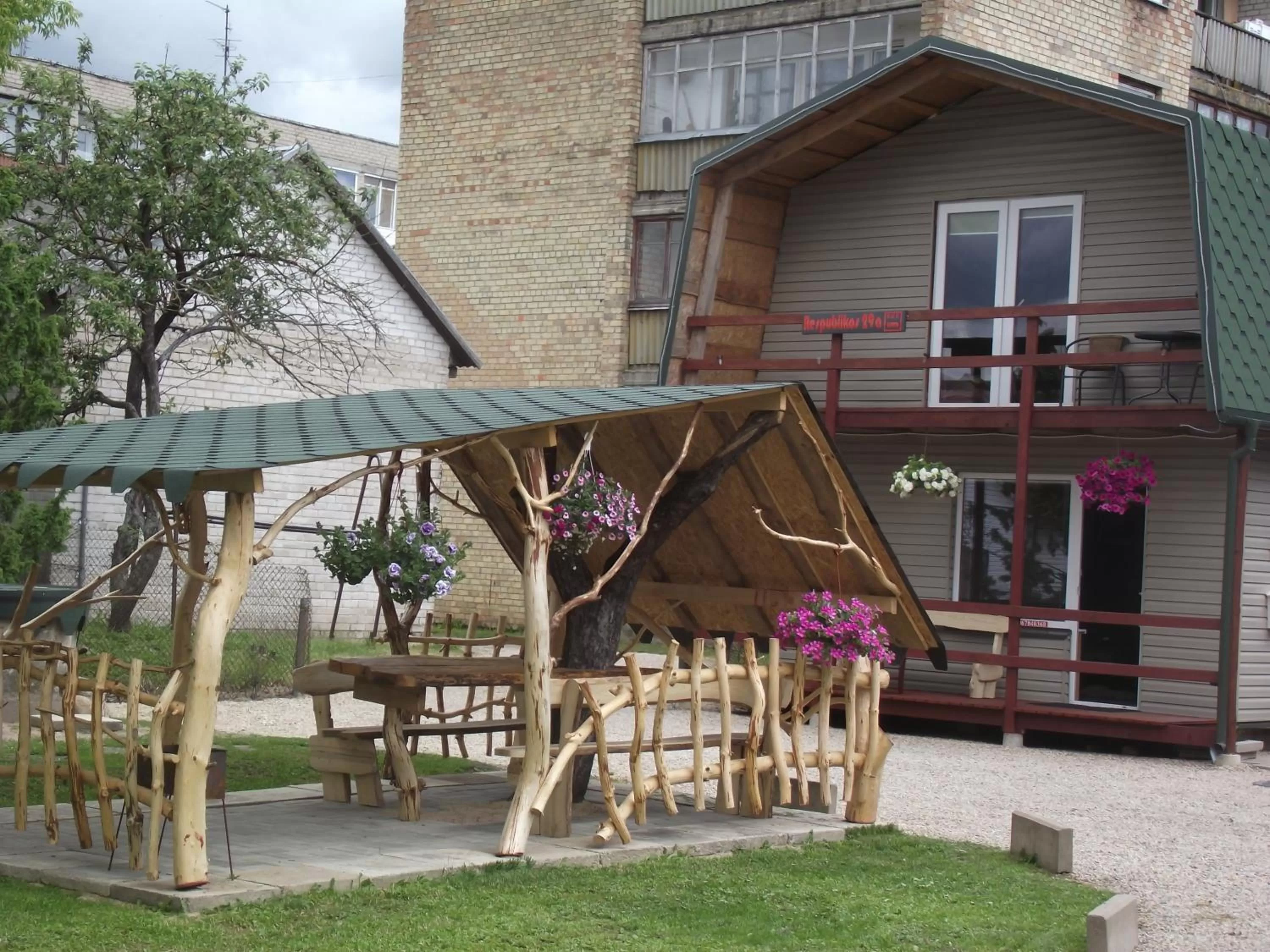 Balcony/Terrace in Nakvynė Rokiškyje