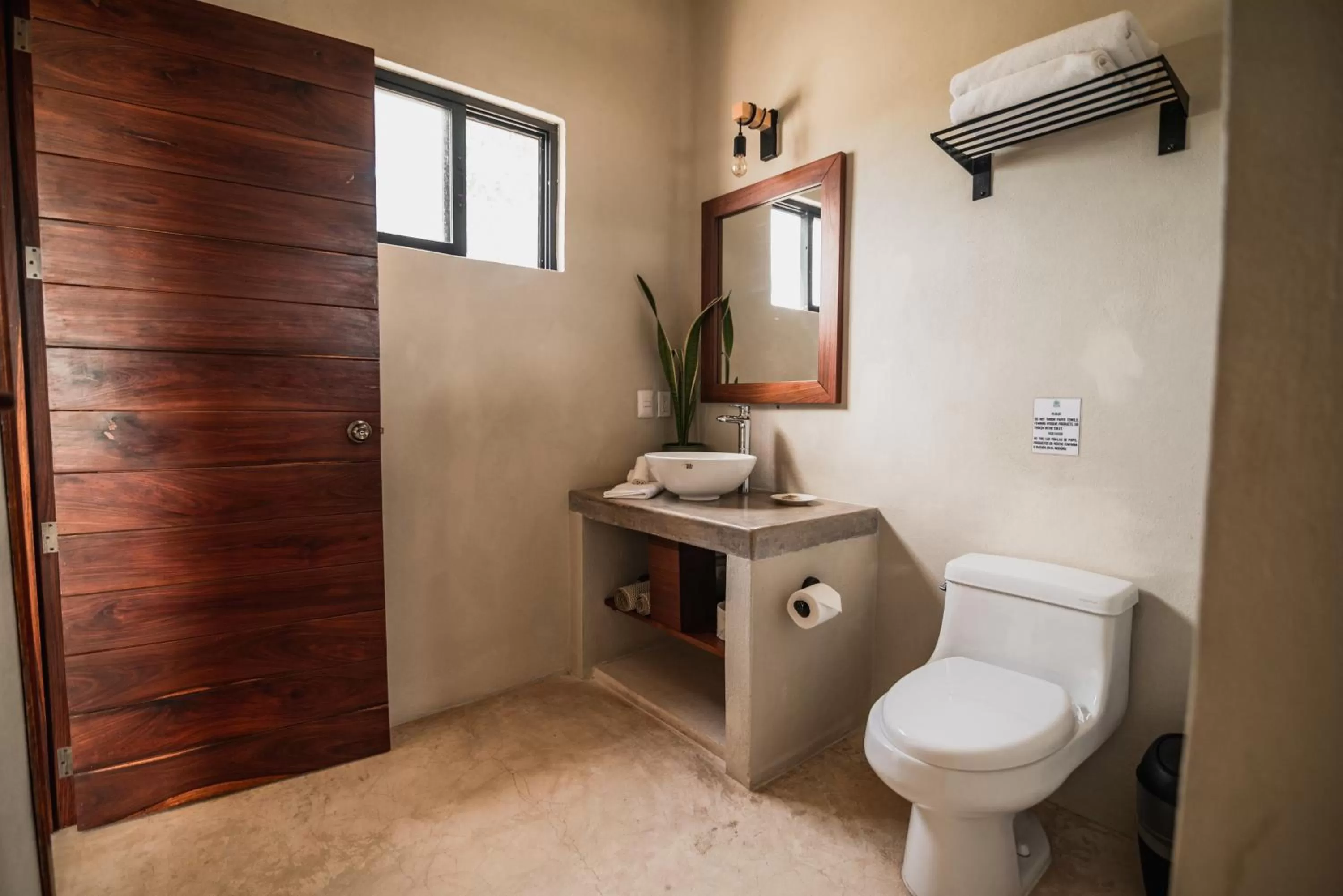 Bathroom in Blue Palm Bacalar