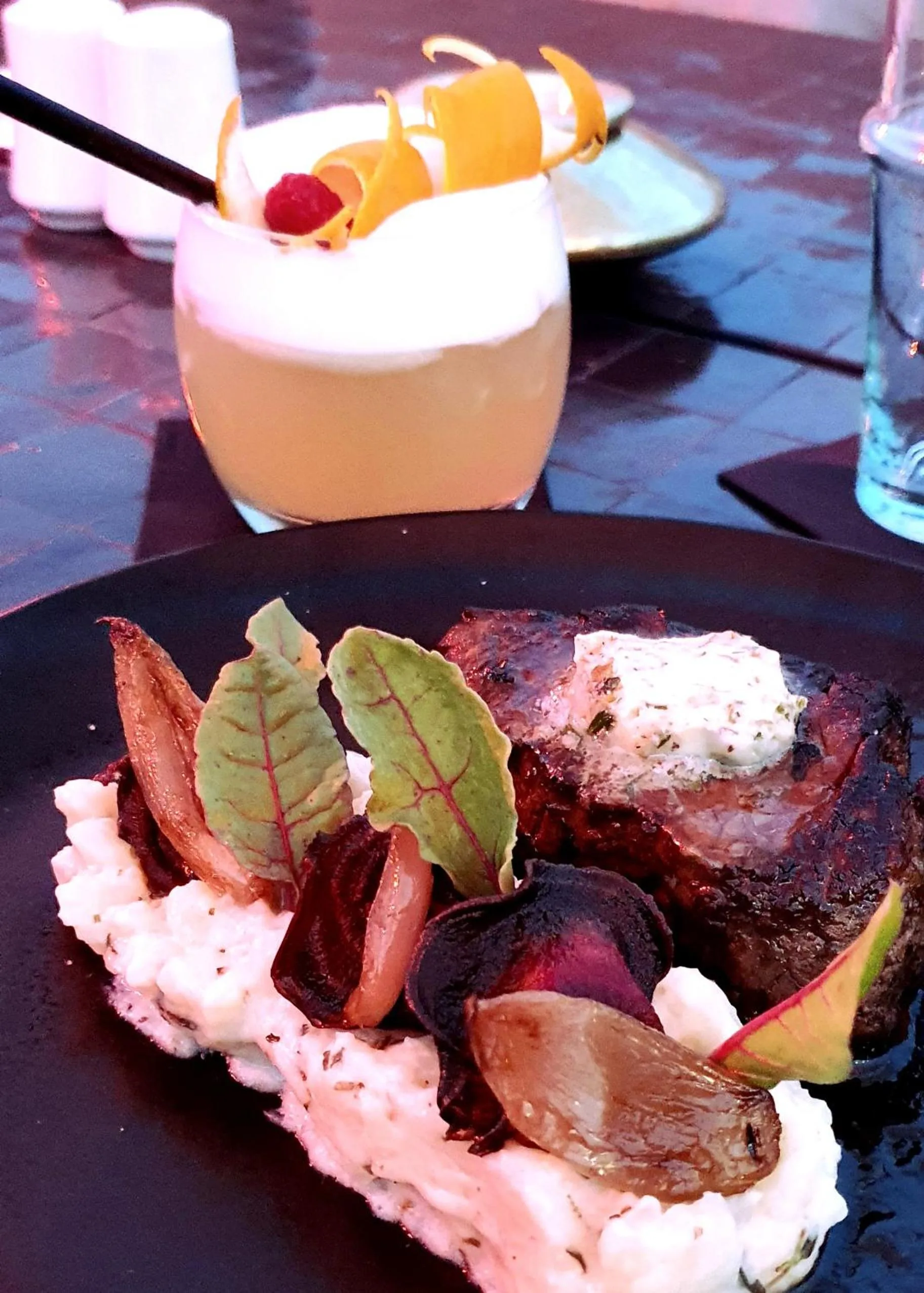 Food close-up in Riad Monceau