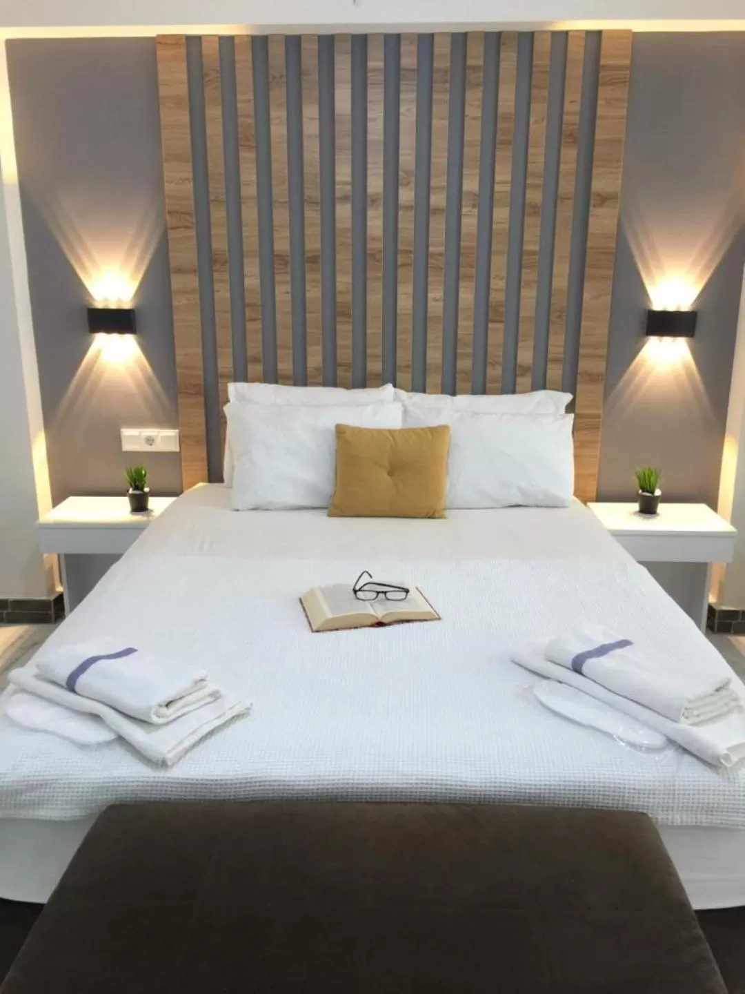 Bed in GÜNEŞ APART OTEL