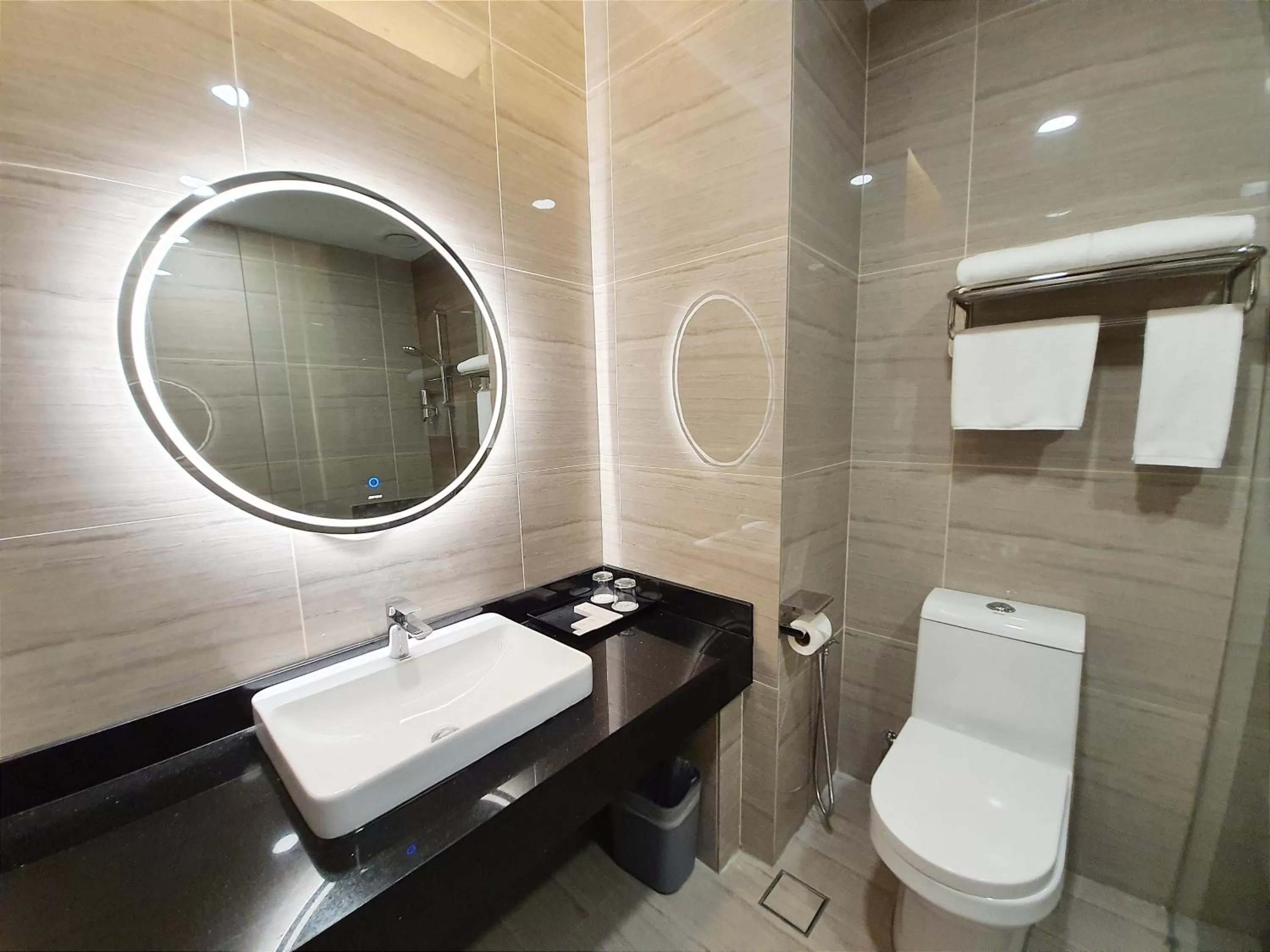 Bathroom in Pacific Regency Beach Resort, Port Dickson