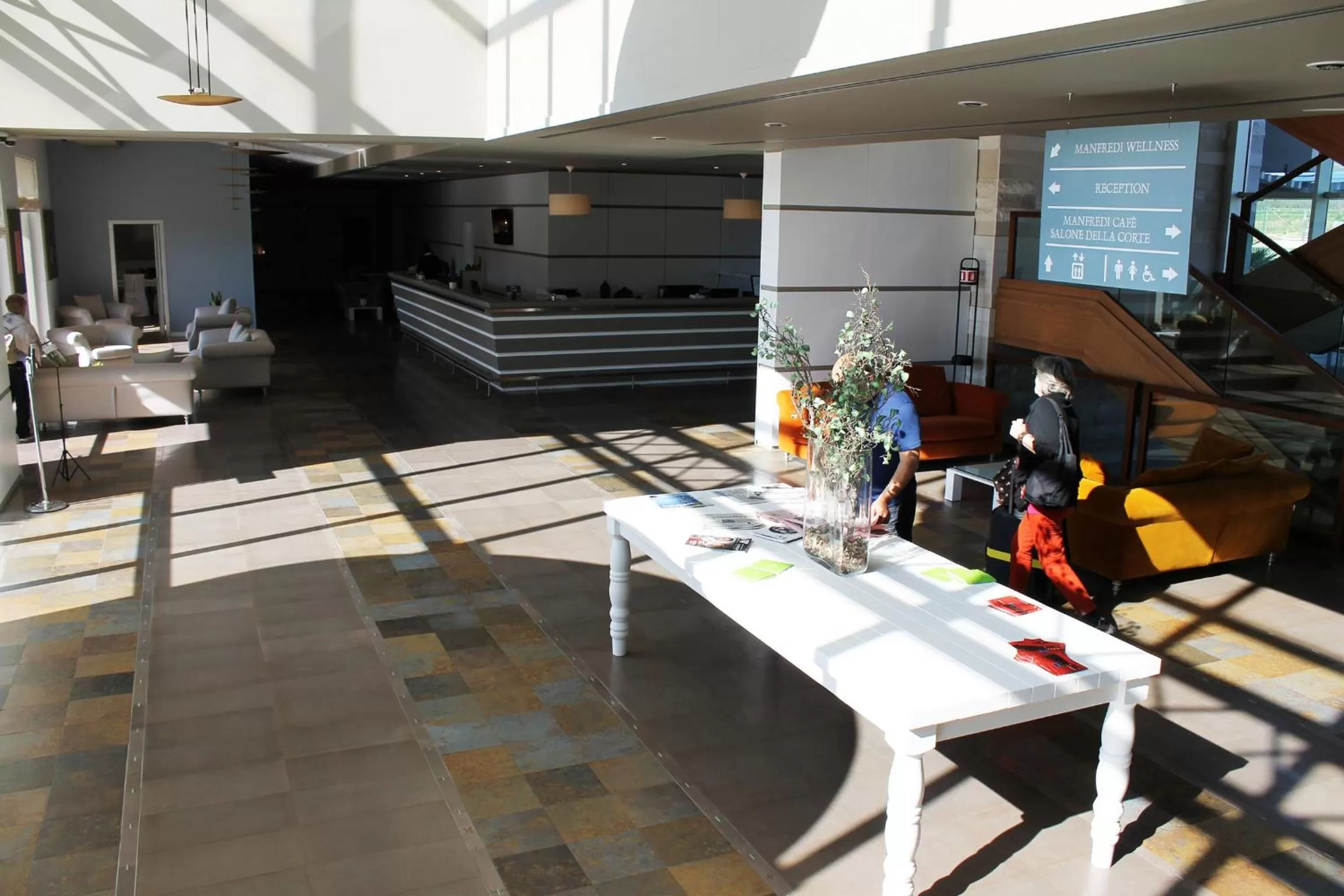 Lobby or reception in Regiohotel Manfredi