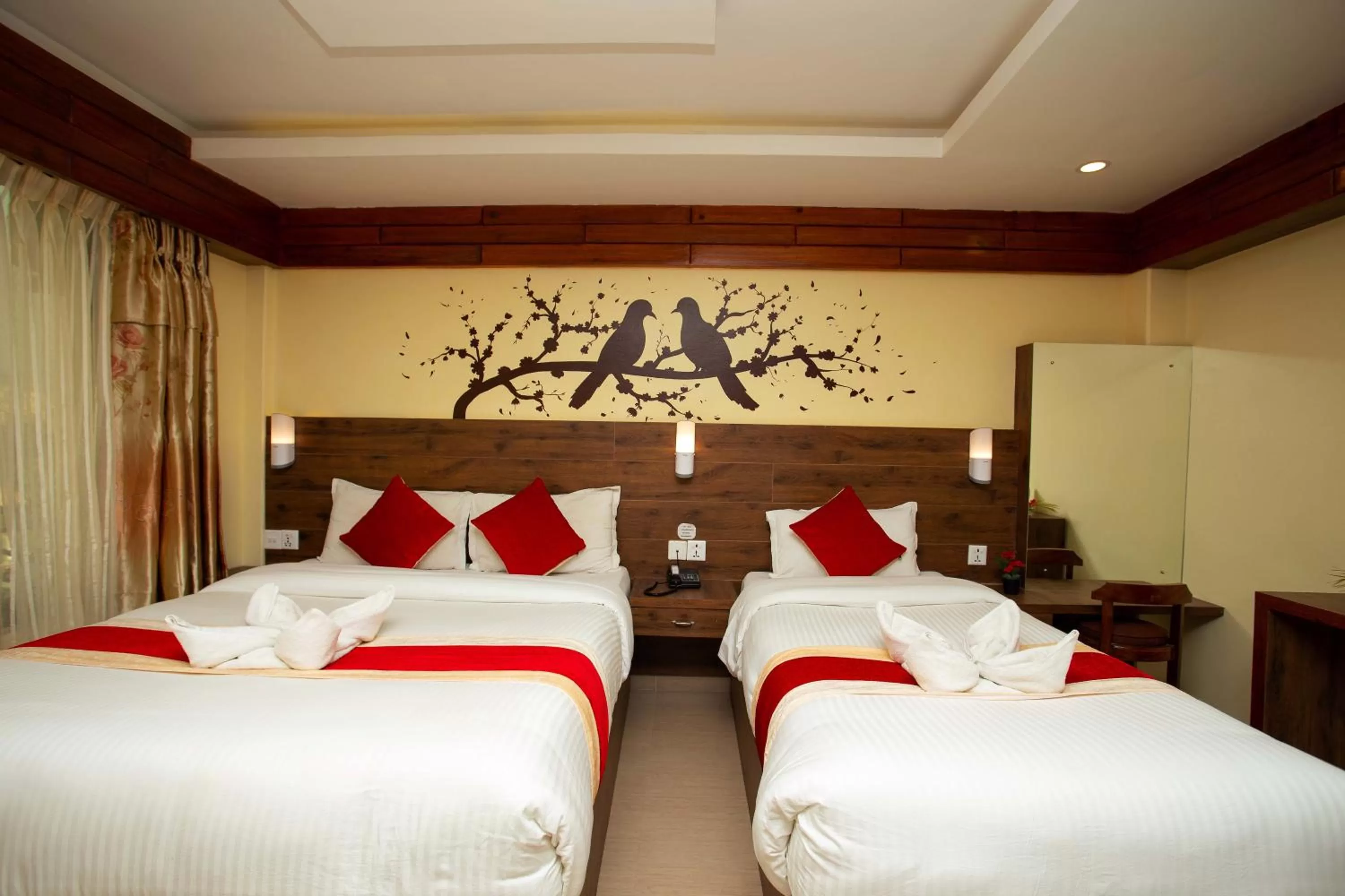 Bed in Hotel Splendid View