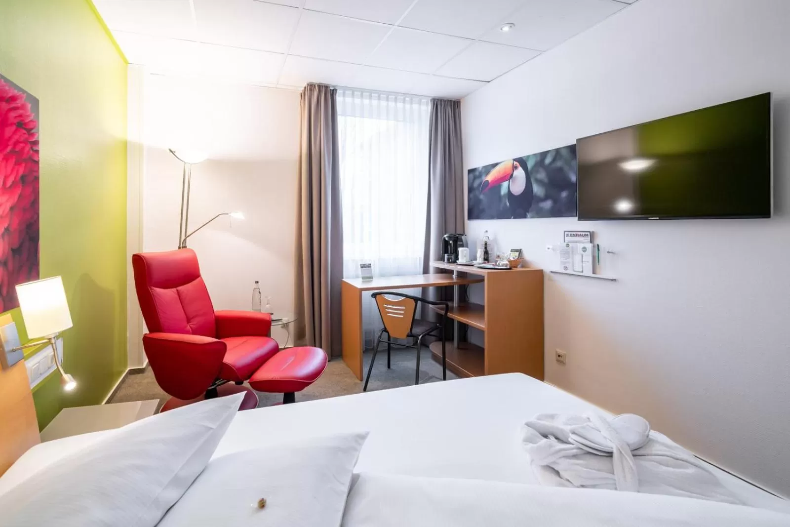 TV and multimedia, Bed in Anders Hotel Walsrode
