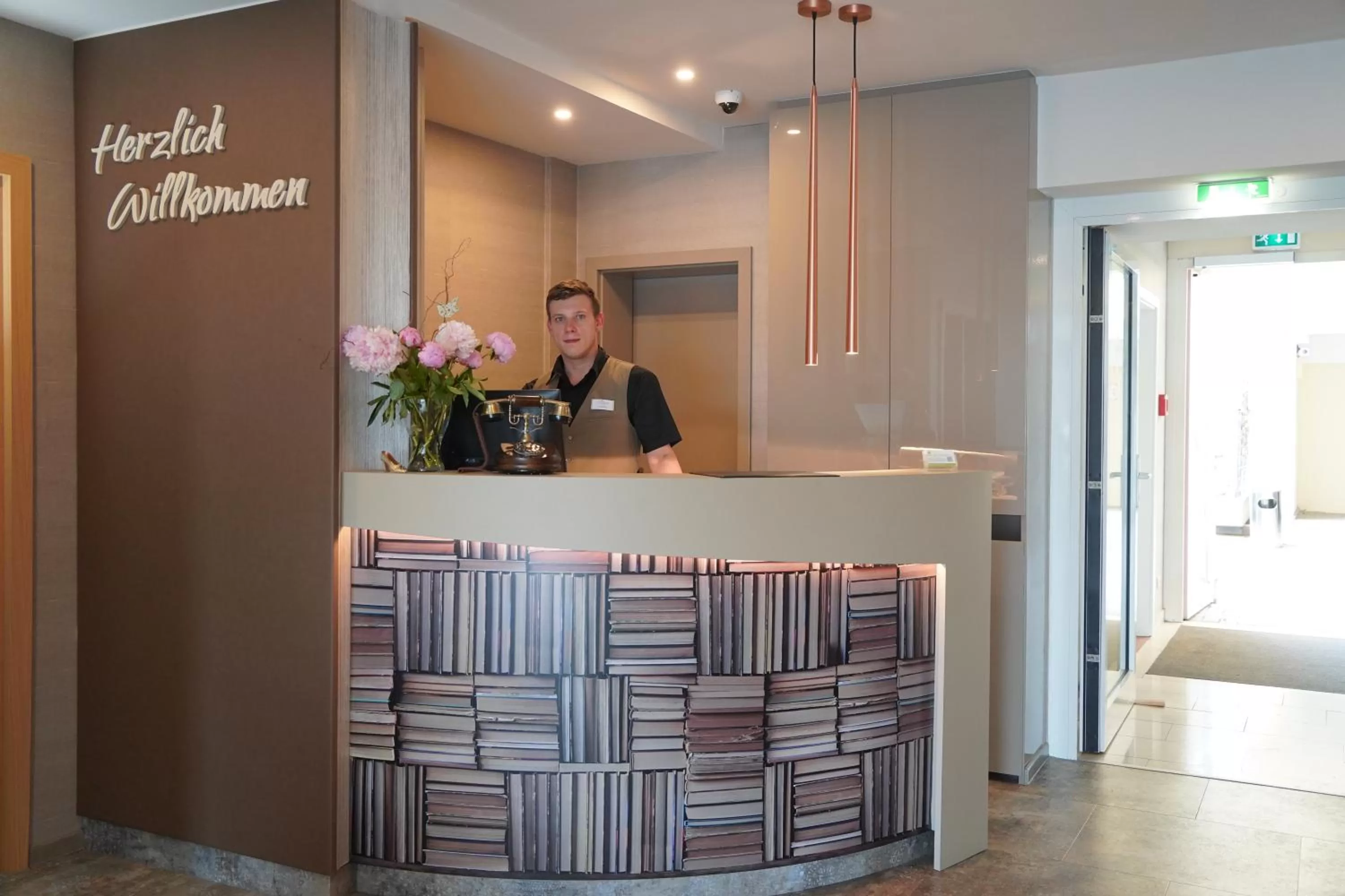 Lobby or reception in Flair Hotel Stadt Höxter