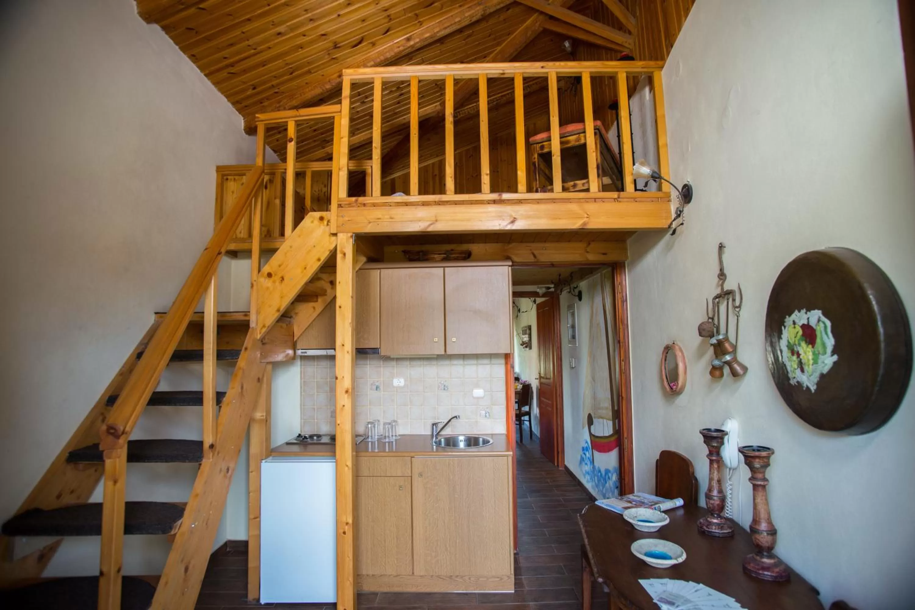 Kitchen or kitchenette in Filoxenia Studios