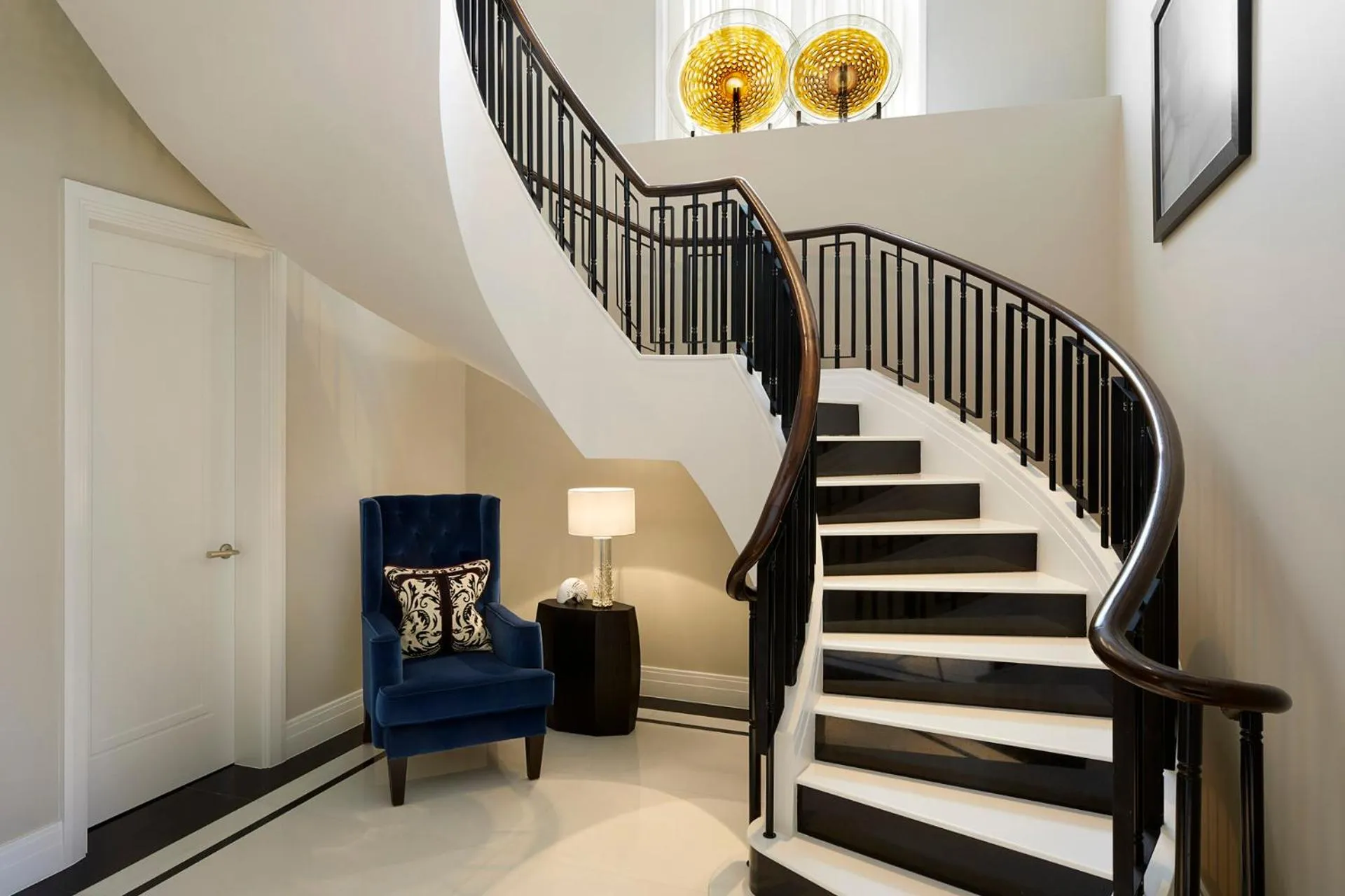 Decorative detail in Four Seasons Hotel London at Tower Bridge