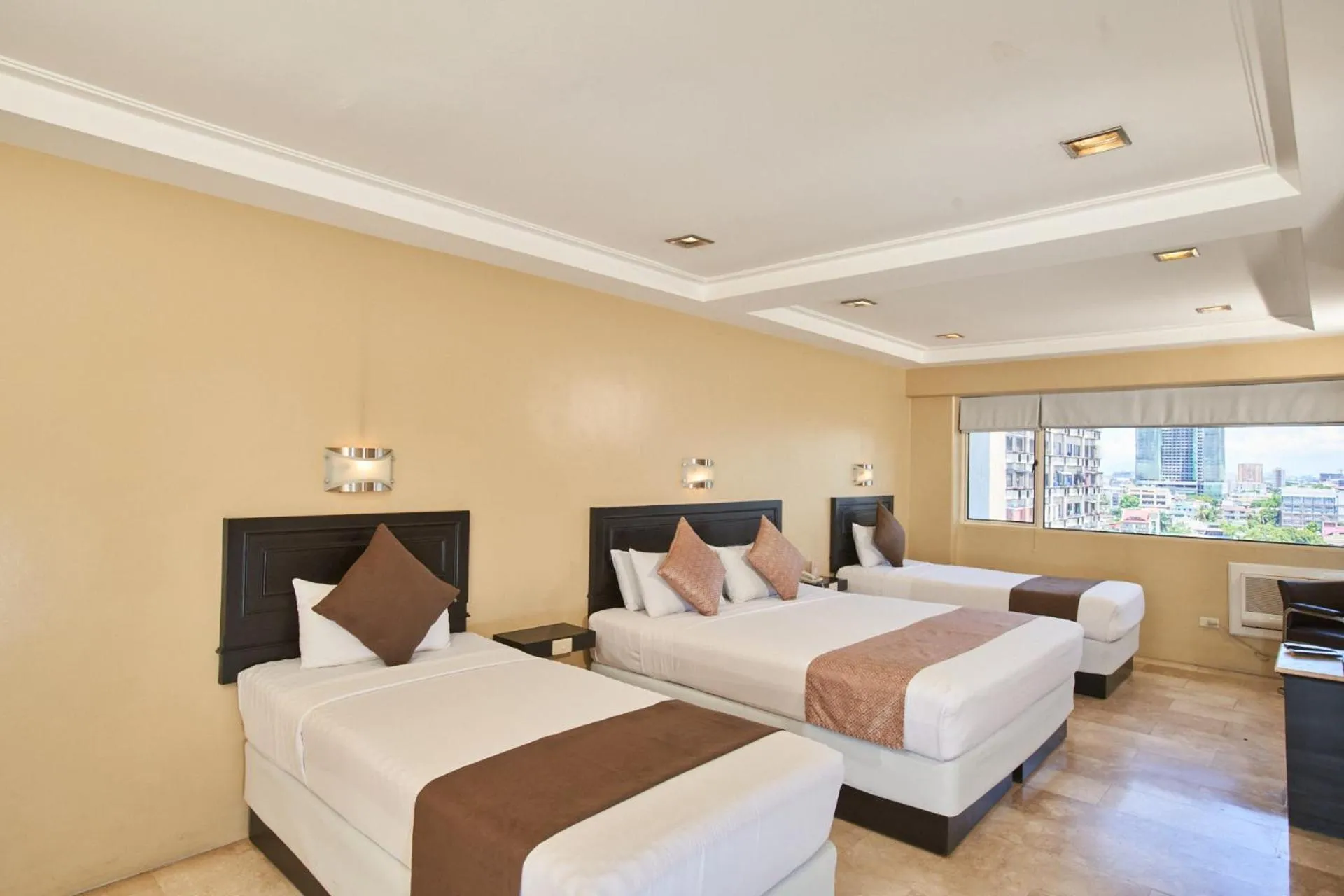 Bed in Orchid Garden Suites