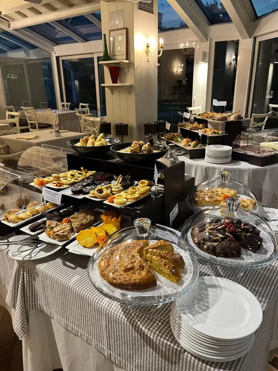 Breakfast in Villa Abbondanzi Resort