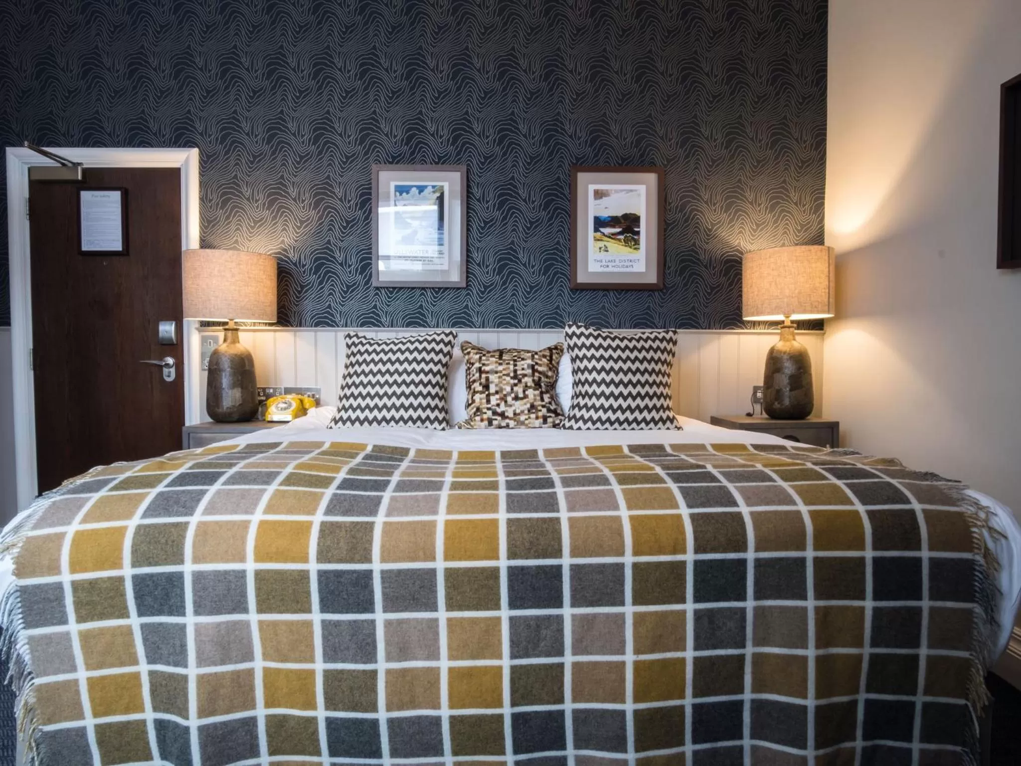 Bed in Toll House Inn