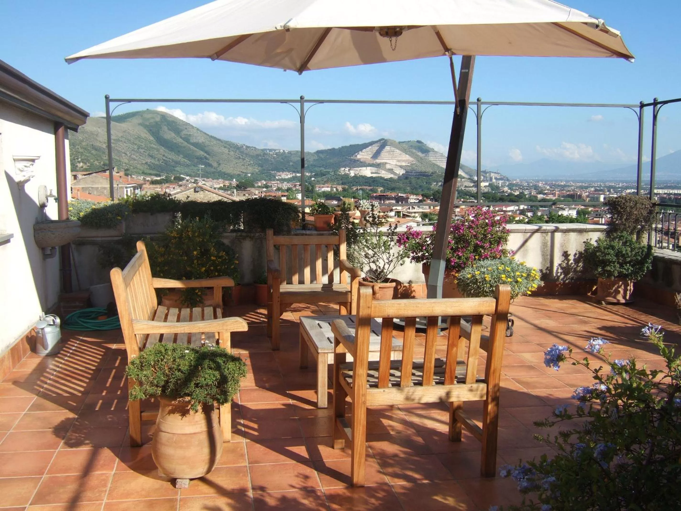 Balcony/Terrace in B&B MontAlbano