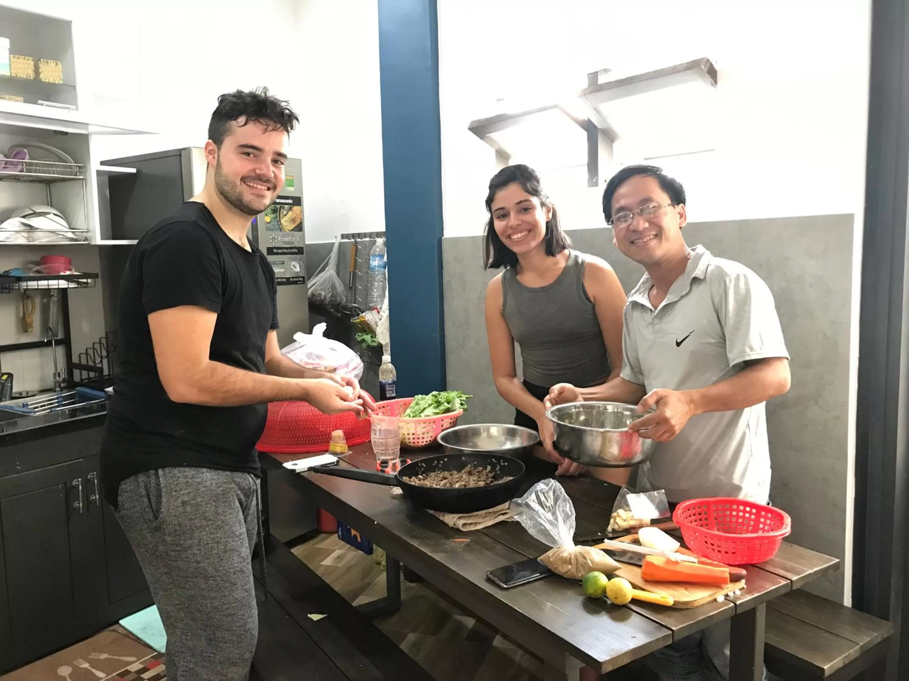 People in May's House Hoi An