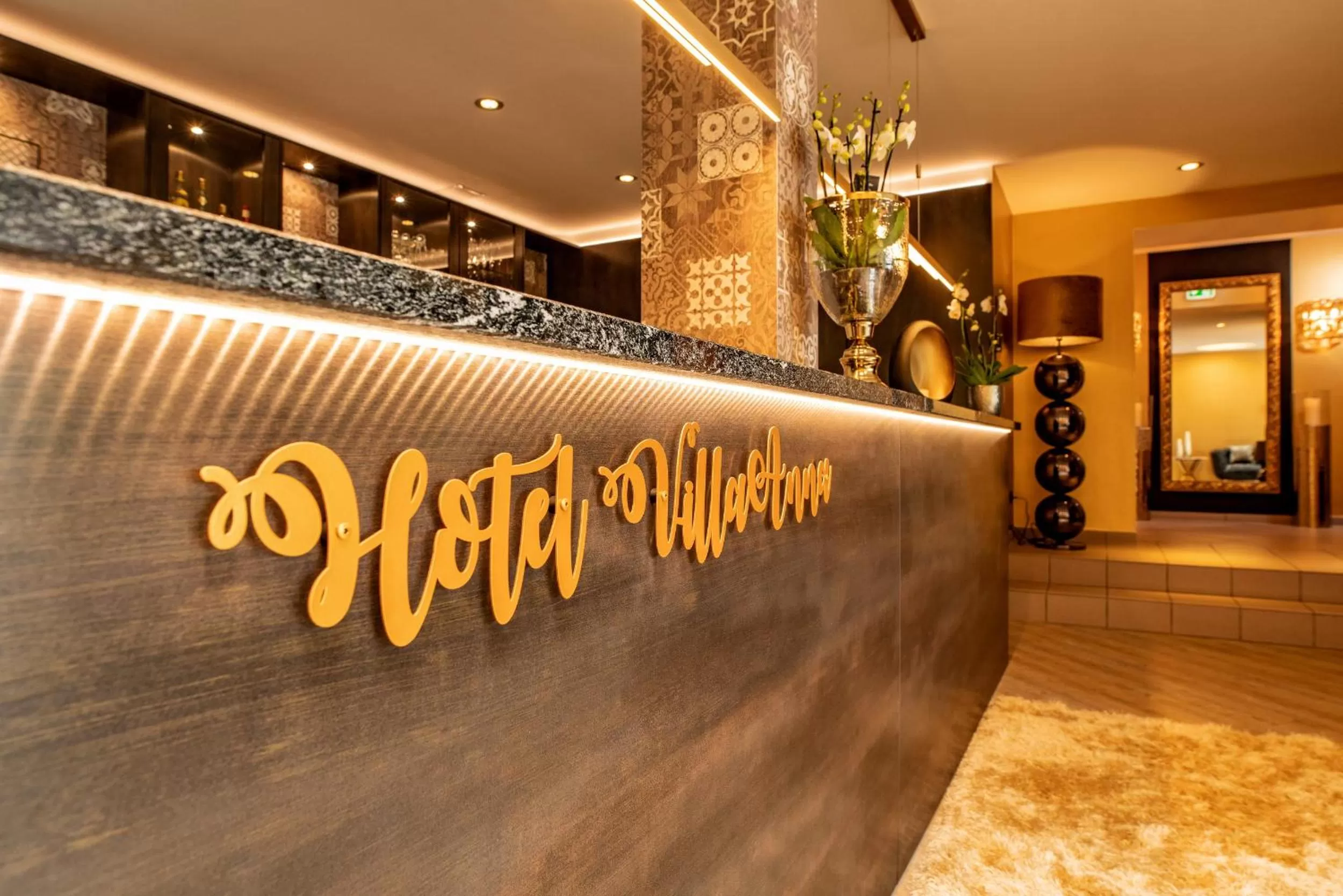 Lobby or reception in Boutique-Hotel Villa Anna