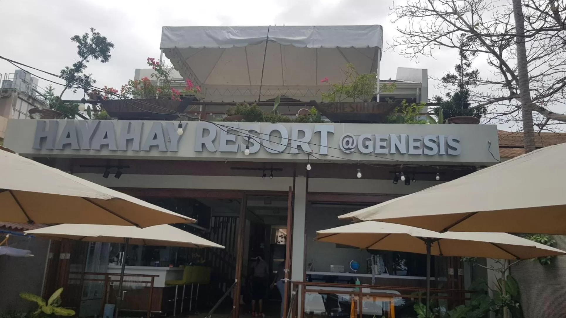 Property building in Hayahay Resort