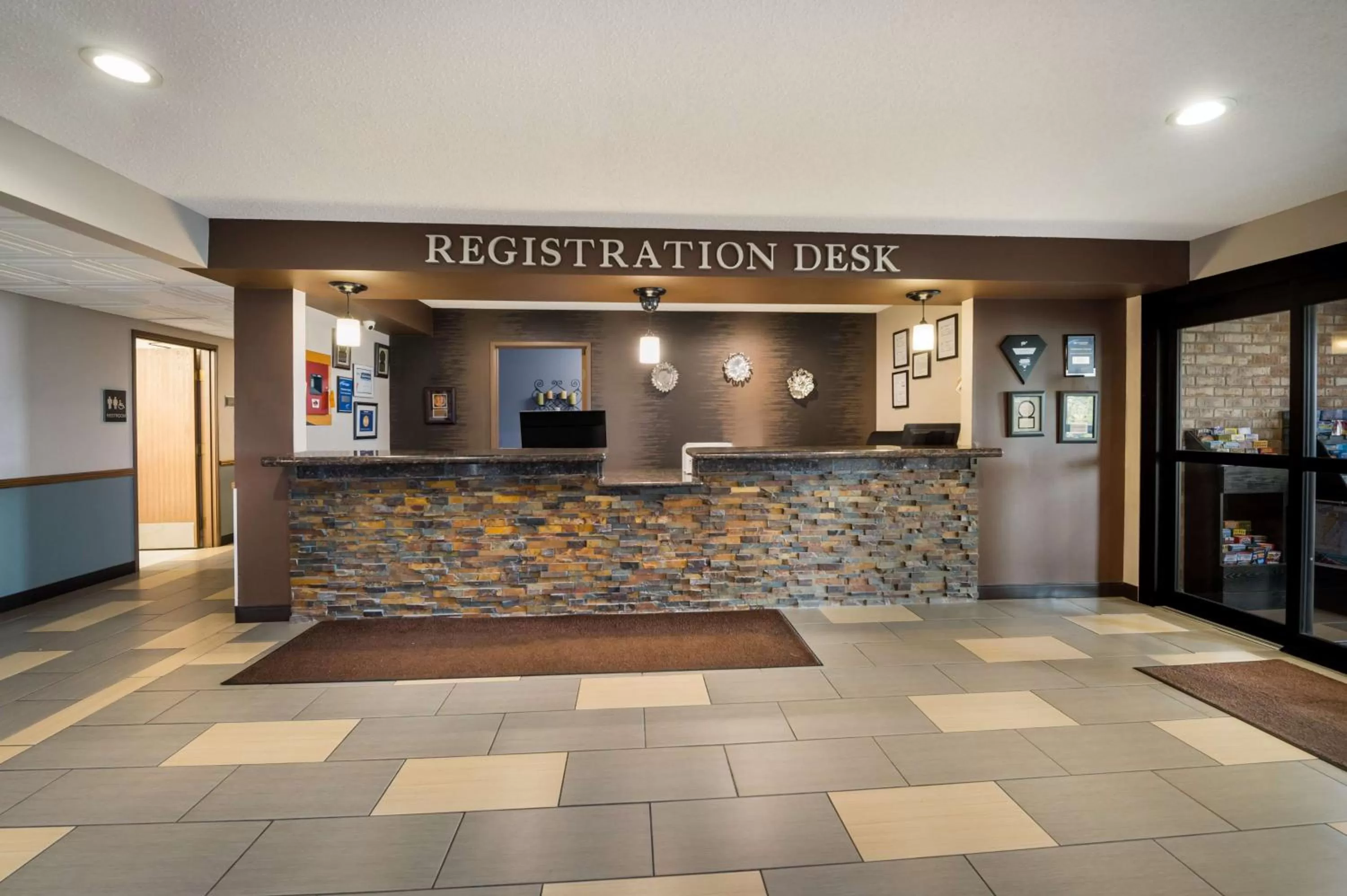 Lobby or reception in Best Western Park Oasis Inn