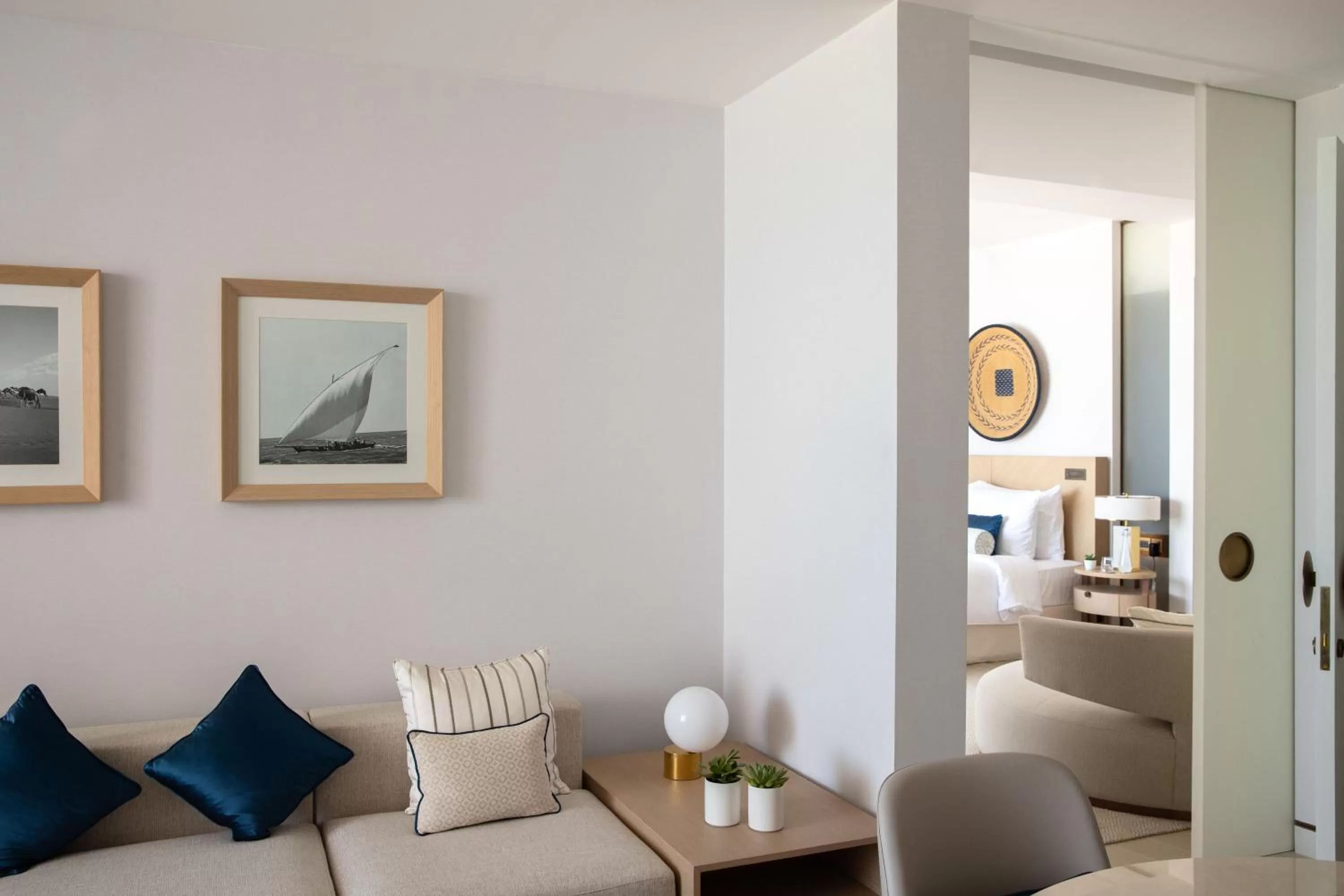 Living room in Jumeirah Saadiyat Island Abu Dhabi