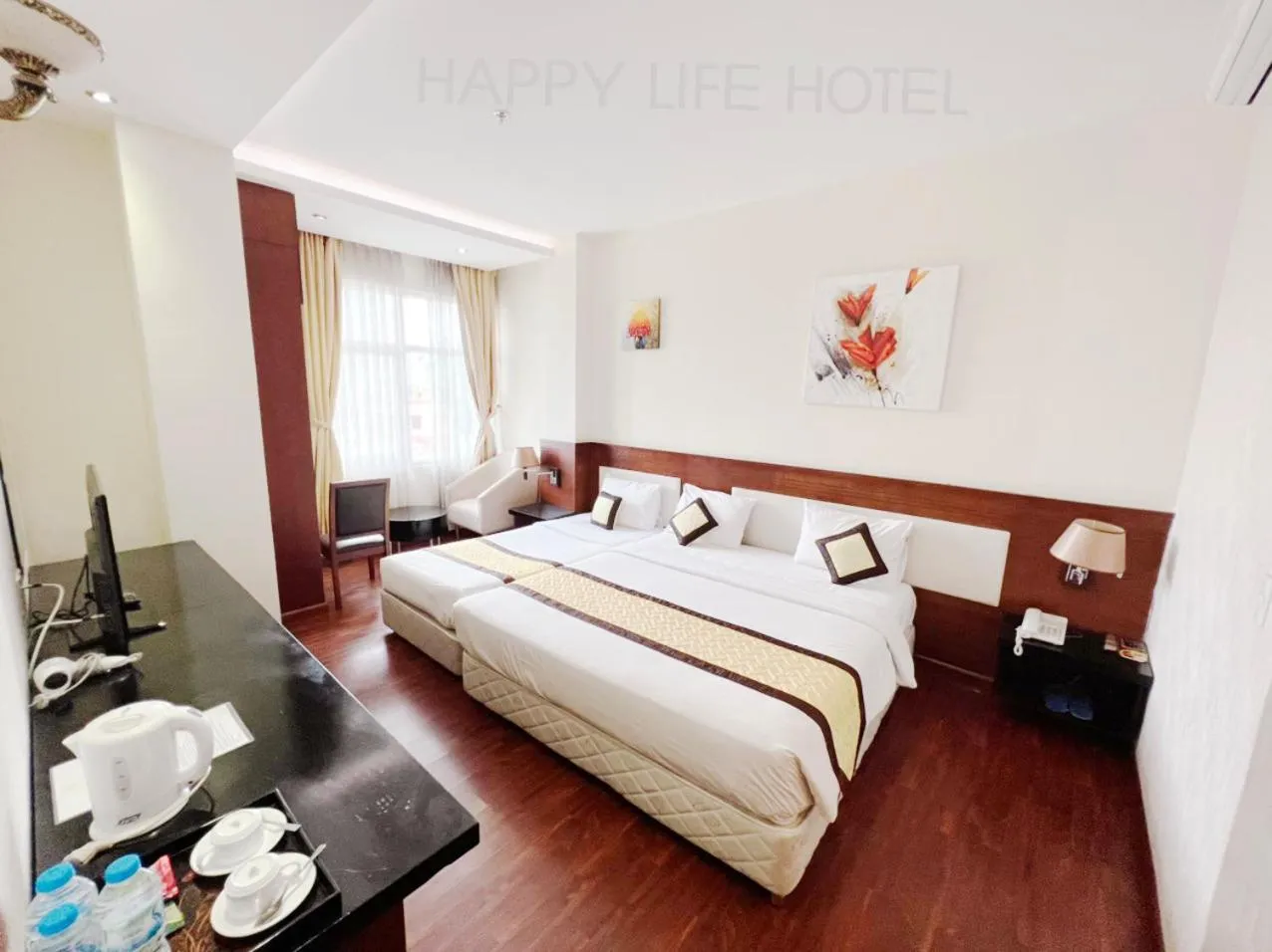 Bedroom, Bed in Happy Life Hotel District 7 Gần SECC