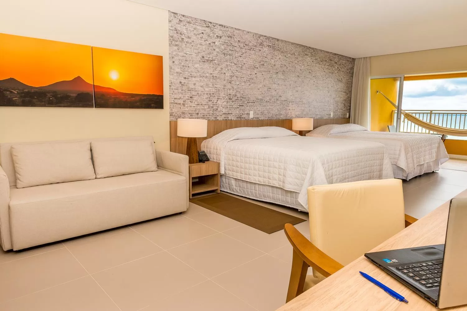 Photo of the whole room, Bed in Hotel Senac Barreira Roxa