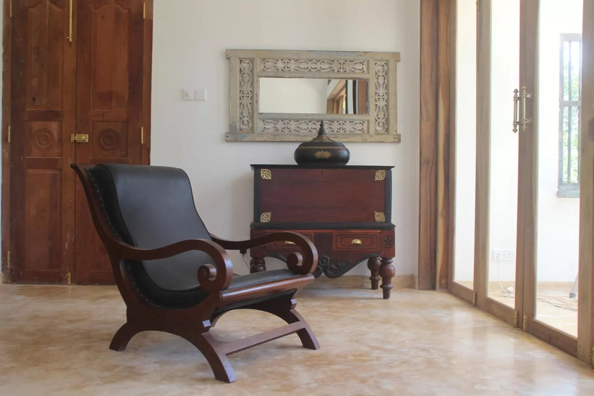 Seating Area in The Spice House Mirissa