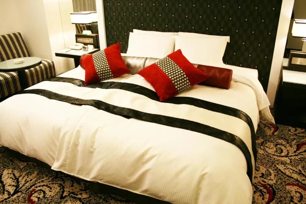 Bed in New Otani Inn Tokyo