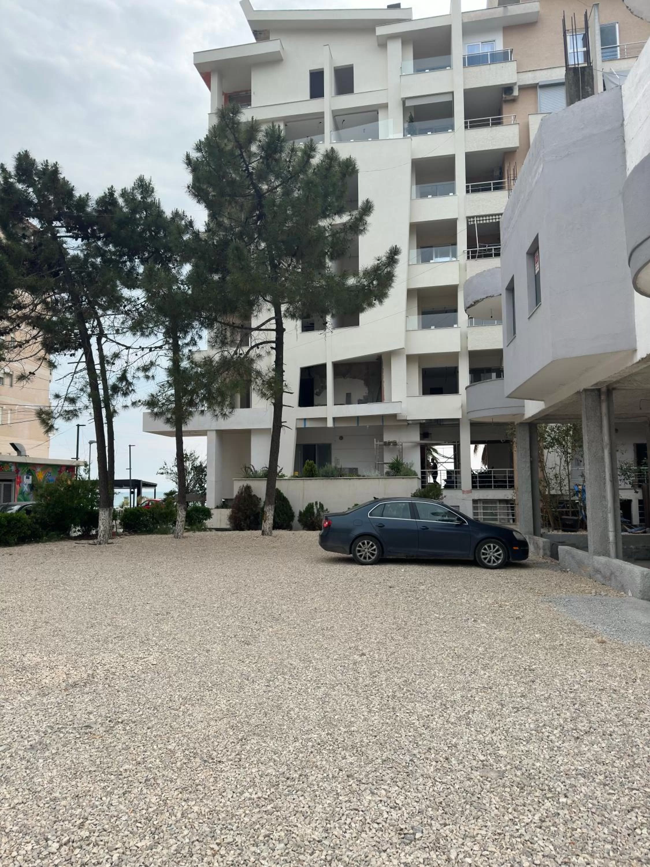 Parking, Property Building in Seashell Beach Rooms